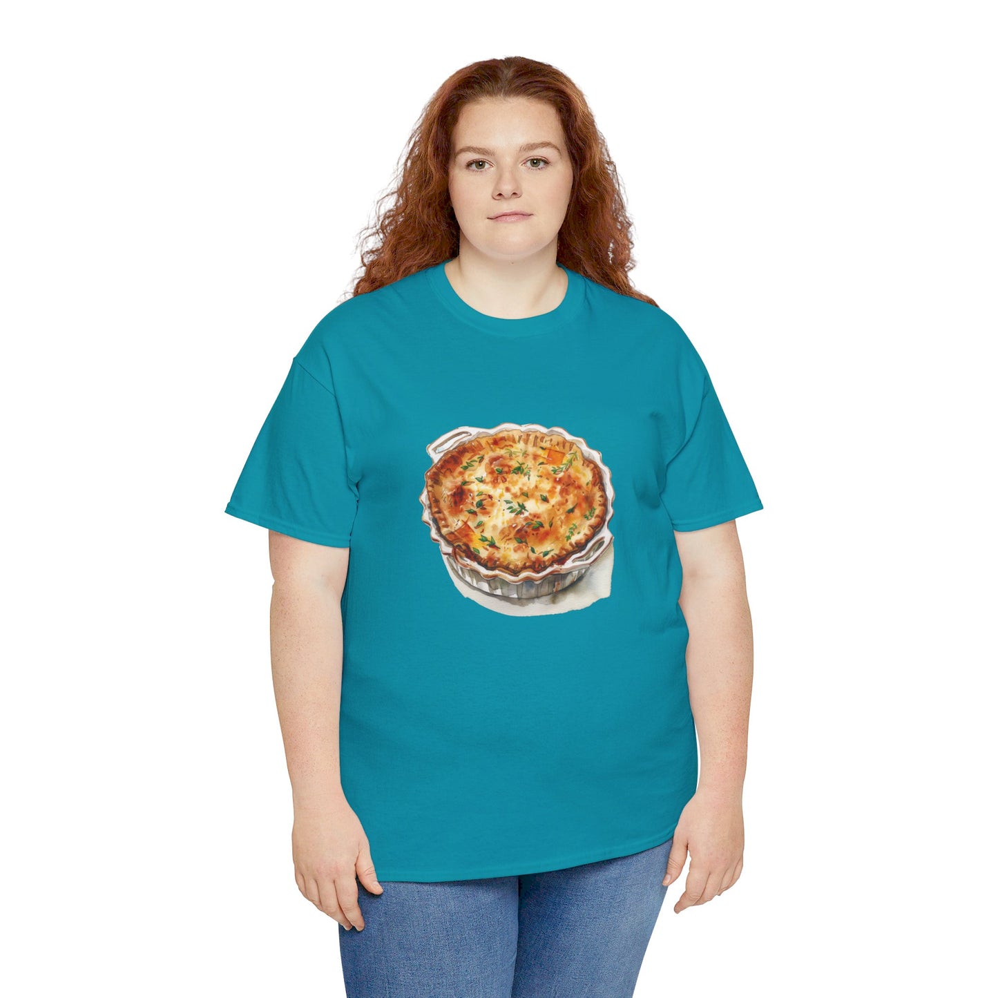 British Food - Savory Classics and Traditional Delights Cozy Unisex Heavy Cotton T-Shirt