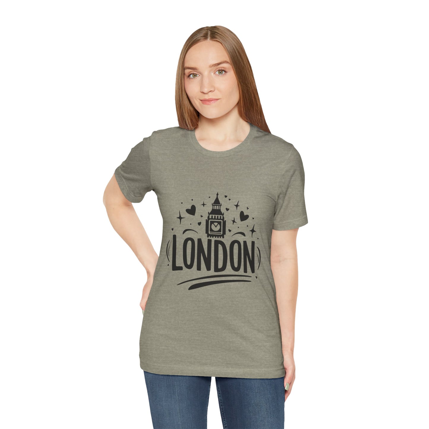 Unisex Jersey Short Sleeve Tee - Love London