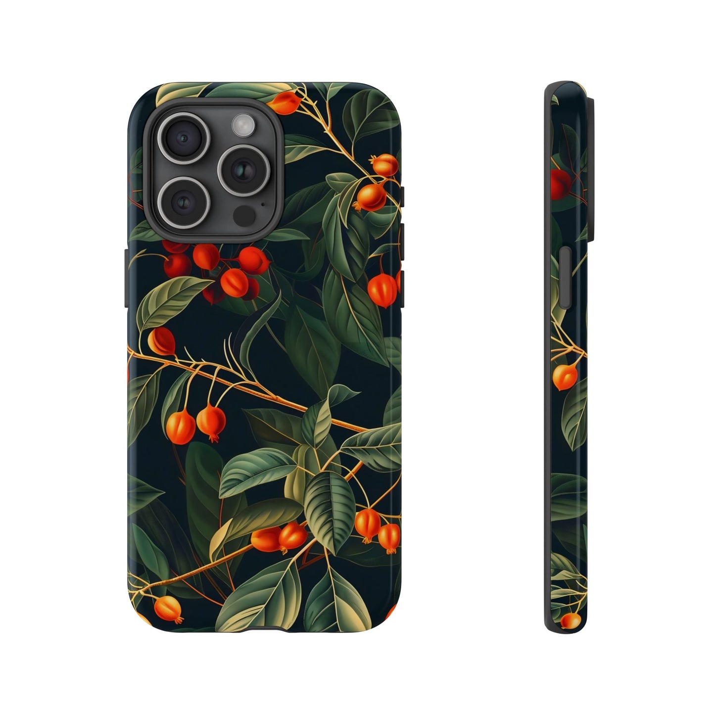 Tough Cases, Floral Phone Case, Nature-Inspired Tech, Unique Gift, Phone Accessory, Botanical Design, Fall Vibes