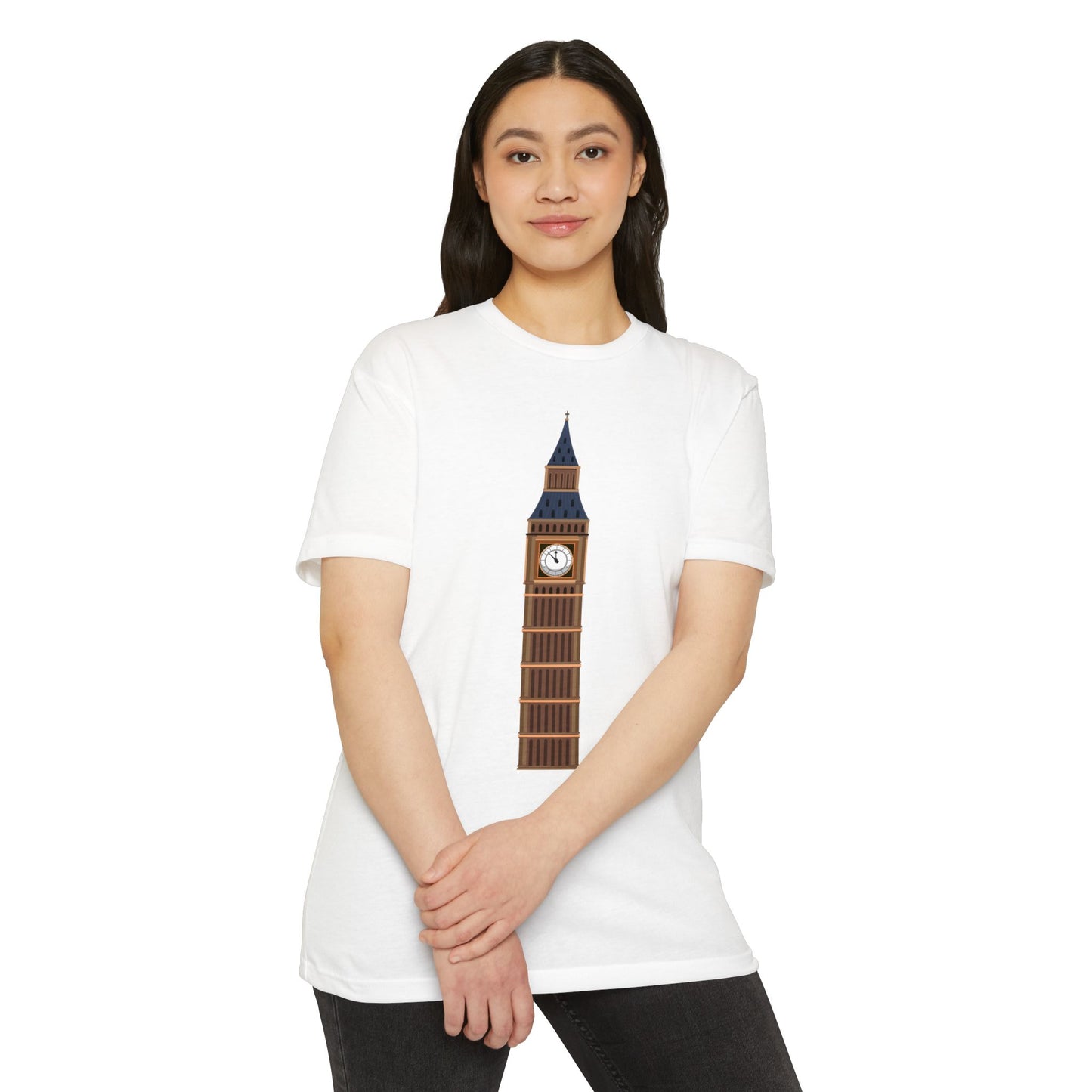 Unisex CVC Jersey T-shirt - Big Ben - The Heartbeat of London