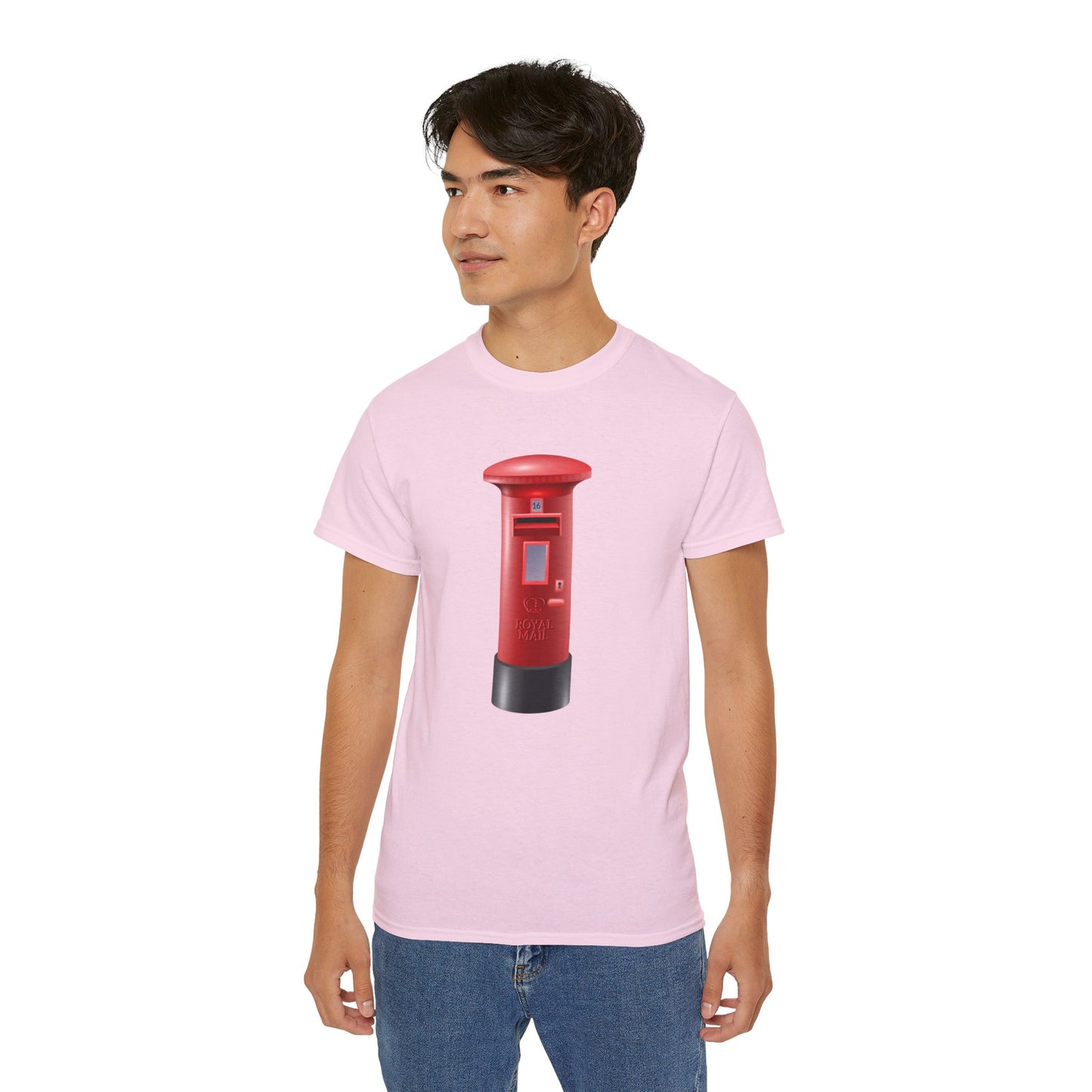 Unisex Ultra Cotton Tee - Classic UK Royal Mailbox