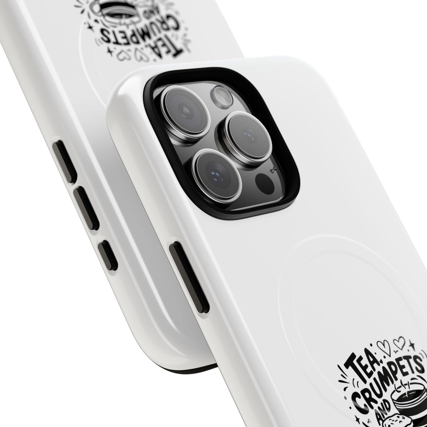 Magnetic Phone Case - Tea, Crumpets, and London Adventures, Unique Gift for Travelers, Phone Accessory, Fun Case for iPhone