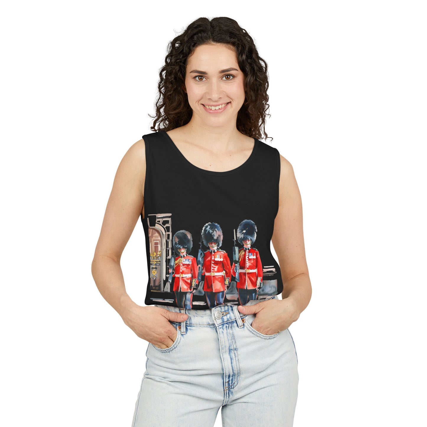 Unisex Garment-Dyed Tank Top - British Royal Guard