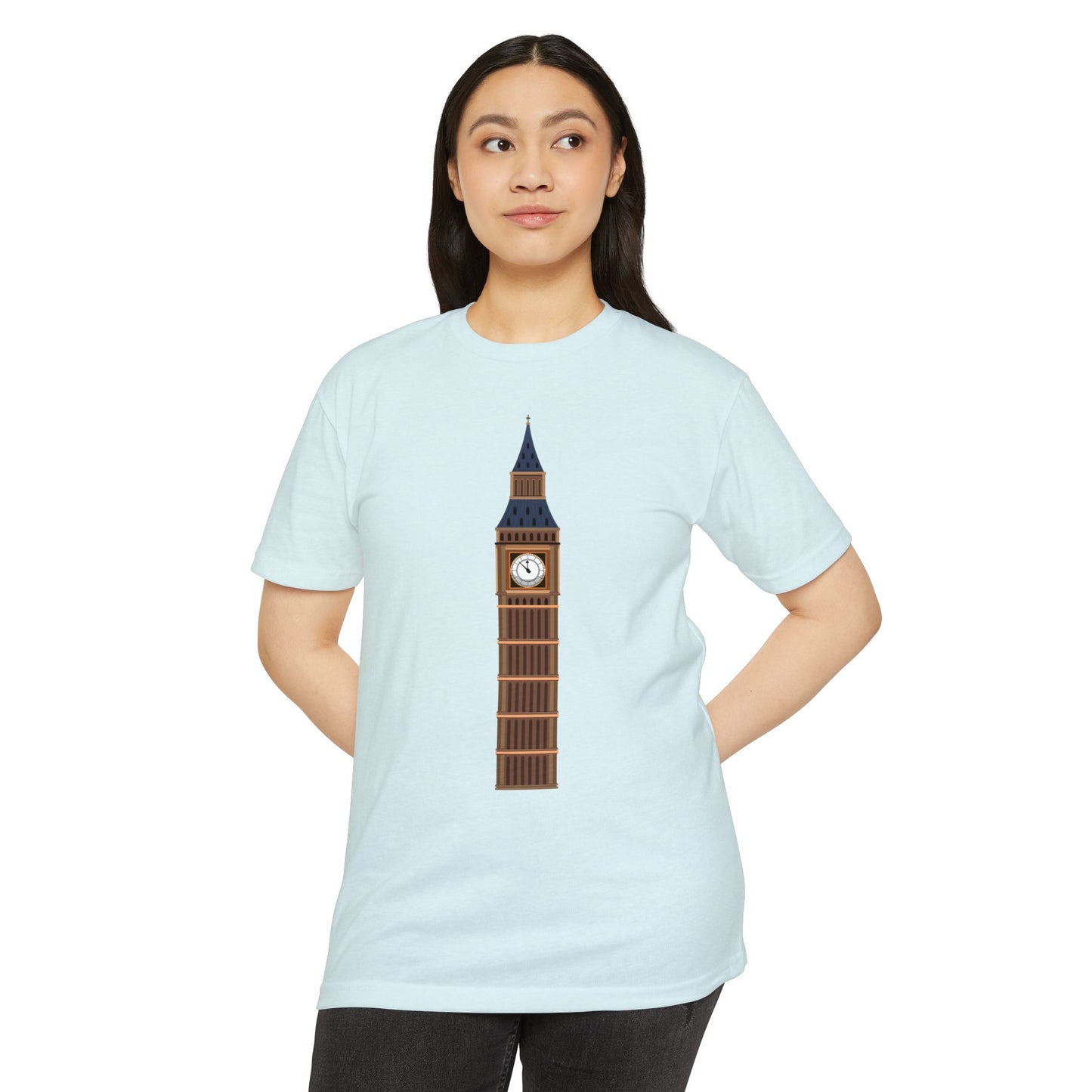 Unisex CVC Jersey T-shirt - Big Ben - The Heartbeat of London