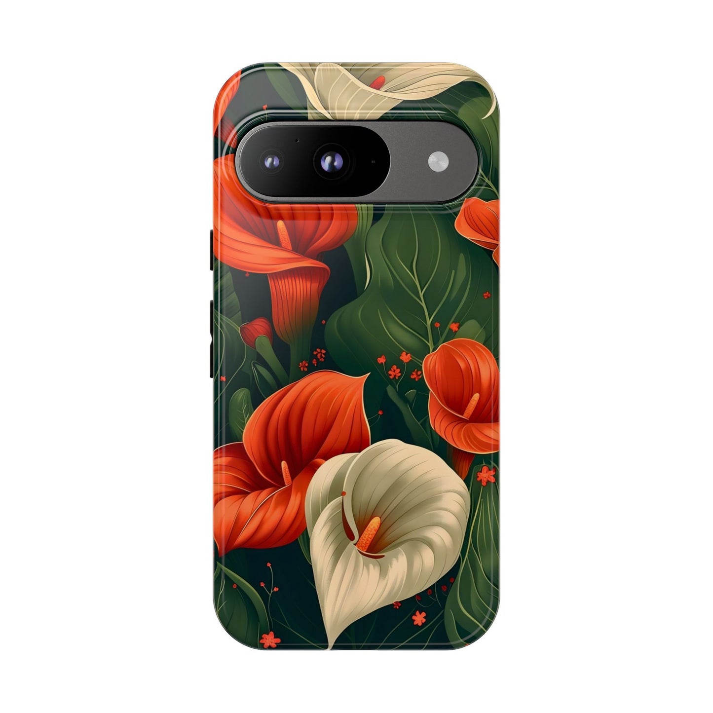Floral Phone Case, Tough Cases for Stylish Protection, Gift for Her, Nature Lovers, Phone Accessories, Trendy Tech