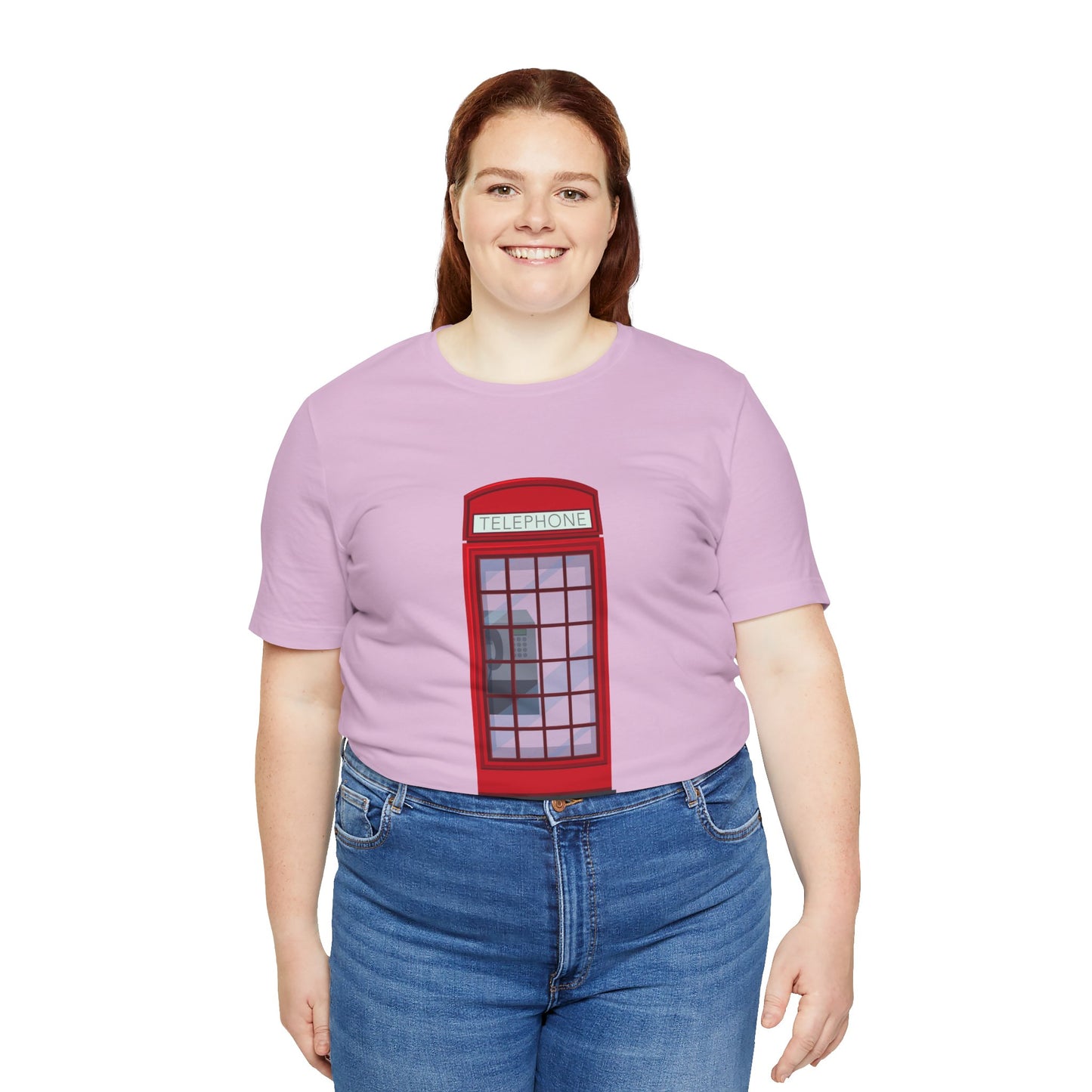 Unisex Jersey Short Sleeve Tee - British Public Telephone