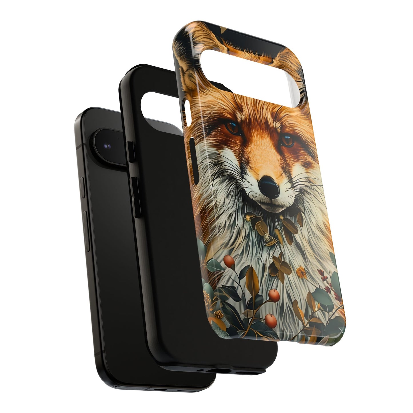 Fox Design Tough Phone Case - Nature Lover's Gift, Wildlife Accessory, Stylish Protection, Eco-Friendly Mobile Cover