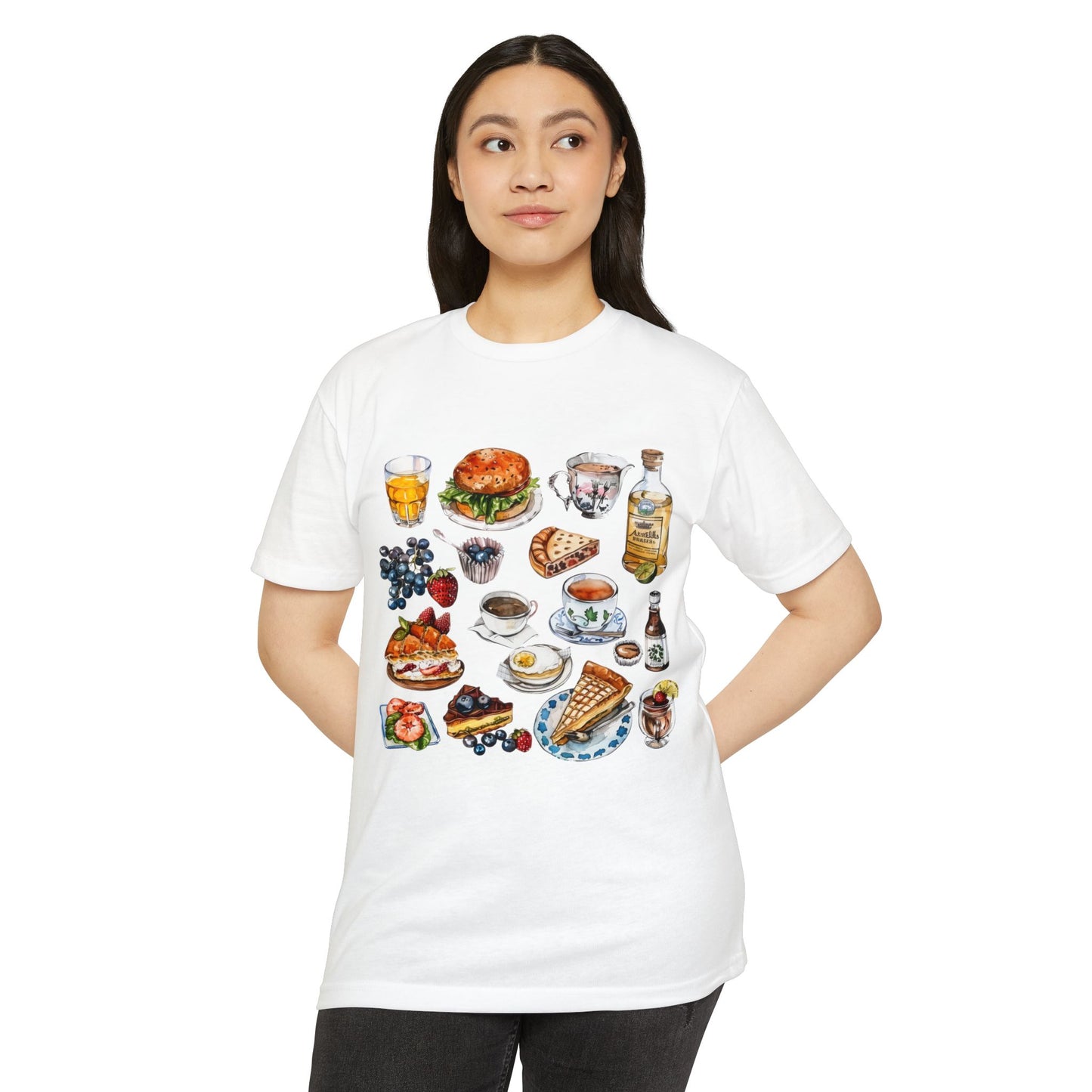 Unisex CVC Jersey T-shirt - Quintessential England - A Celebration of Icons