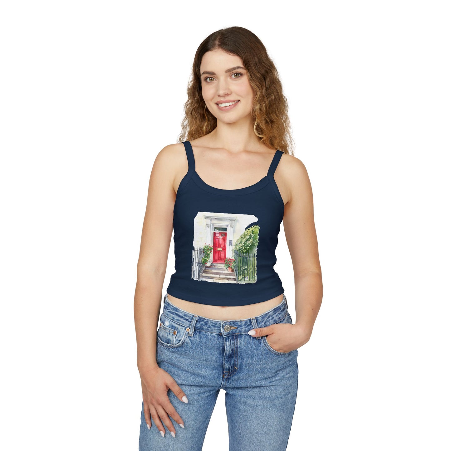 Women's Spaghetti Strap Tank Top - British Nature - Landscapes - Natural Beauty