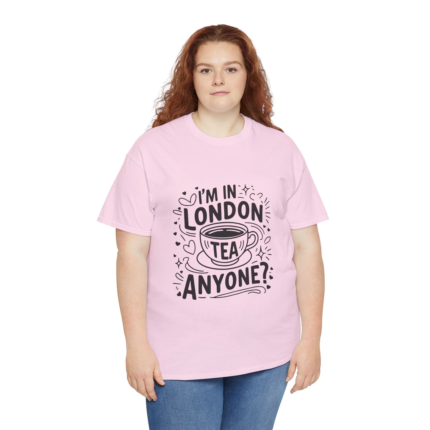 Unisex Heavy Cotton Tee - London's Relaxing Tea