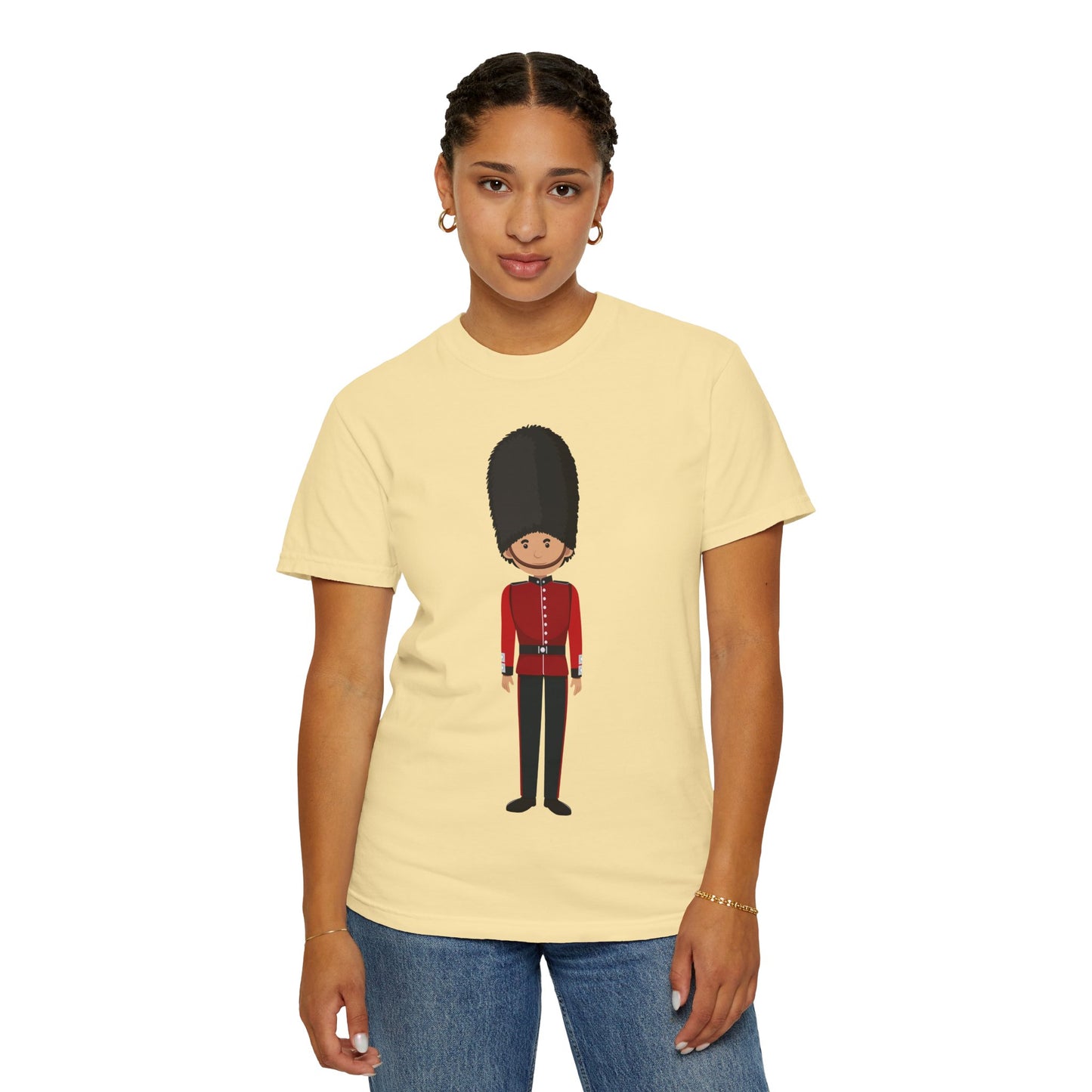 Unisex Garment-Dyed T-shirt - Heroes in Red - Bodmin Keep’s Army History