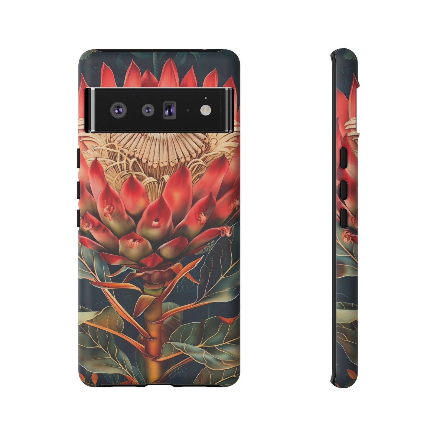 Tough Cases: Vibrant Floral Phone Case, Tough Phone Covers, Floral Art Cases, Nature Design Accessories, Gift for Nature Lovers