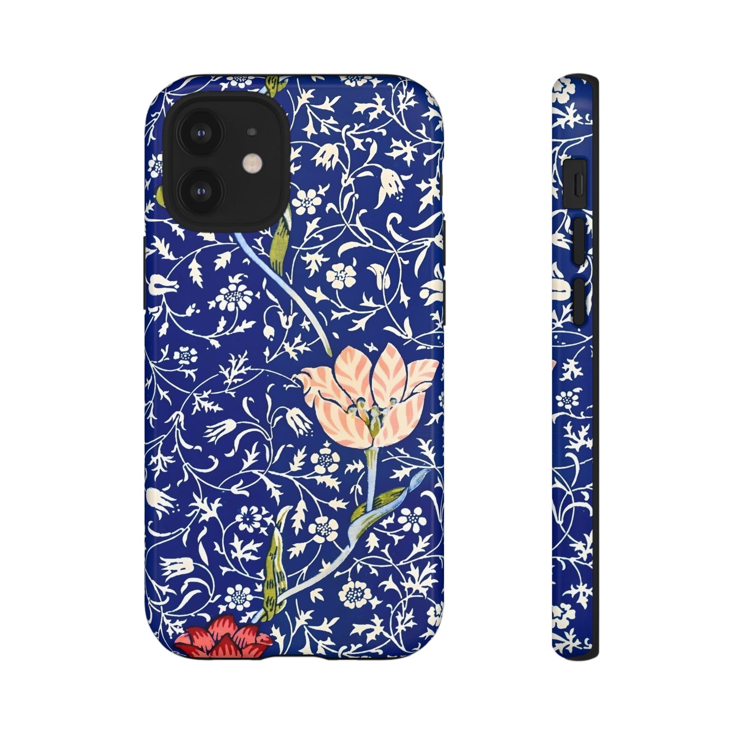 Floral Phone Case, Unique Tough Phone Cover, Gift for Her, Spring Decor, Durable Protective Case, Elegant Floral Design