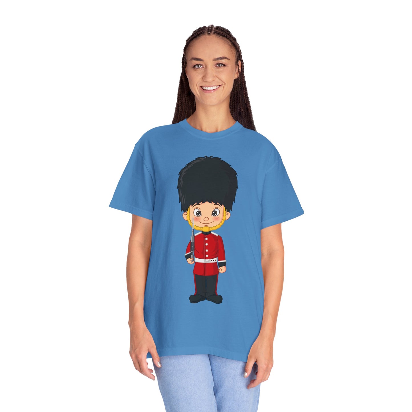Unisex Garment-Dyed T-shirt - Bodmin’s Brave - The Iconic Red Jacket