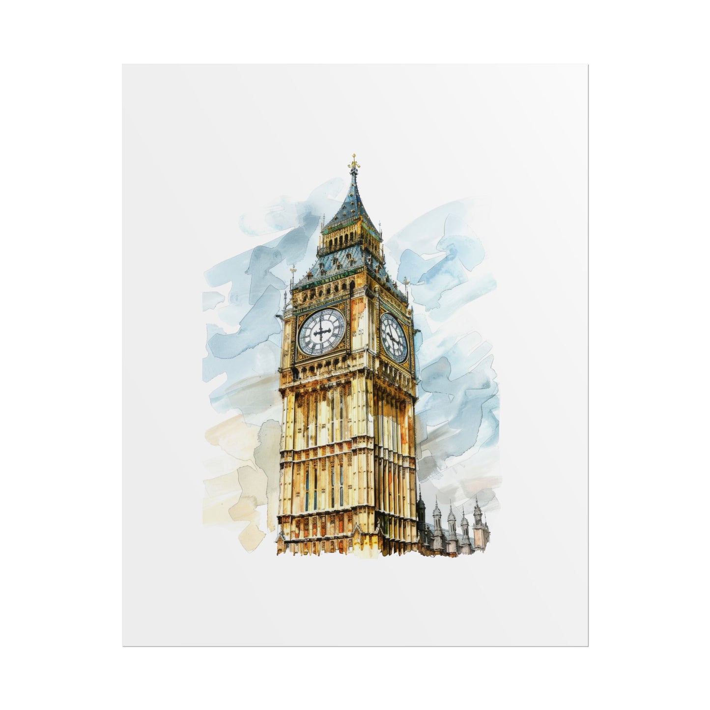 London Tower Rolled Posters