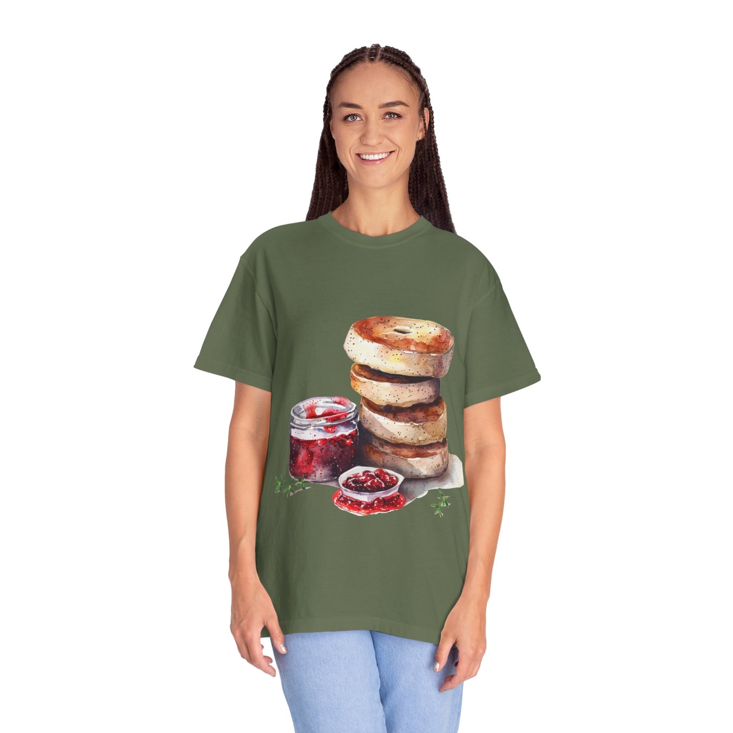 Unisex Garment-Dyed T-shirt - The Flavors of Britain - Traditional Recipes Reimagined