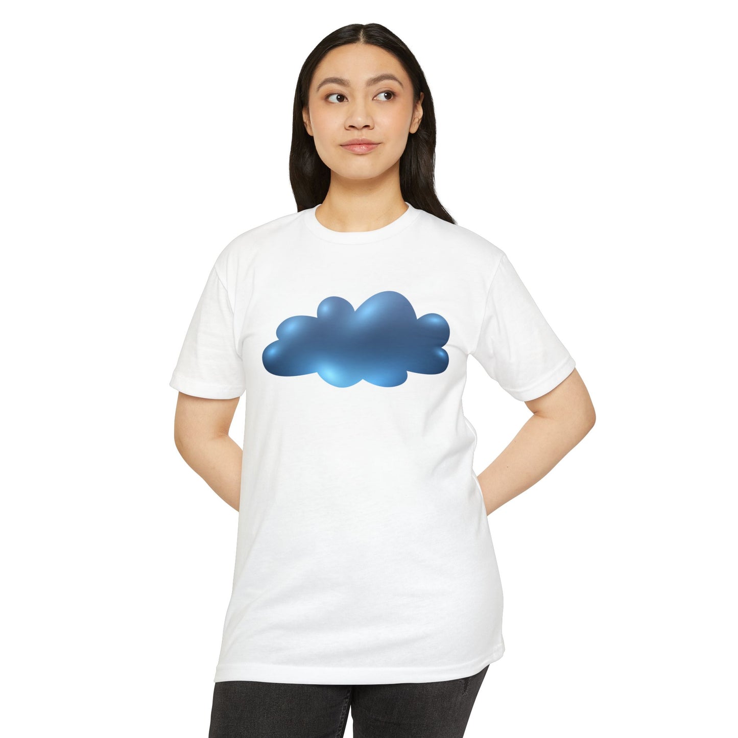 Unisex CVC Jersey T-shirt - Dreamy Cloud Design