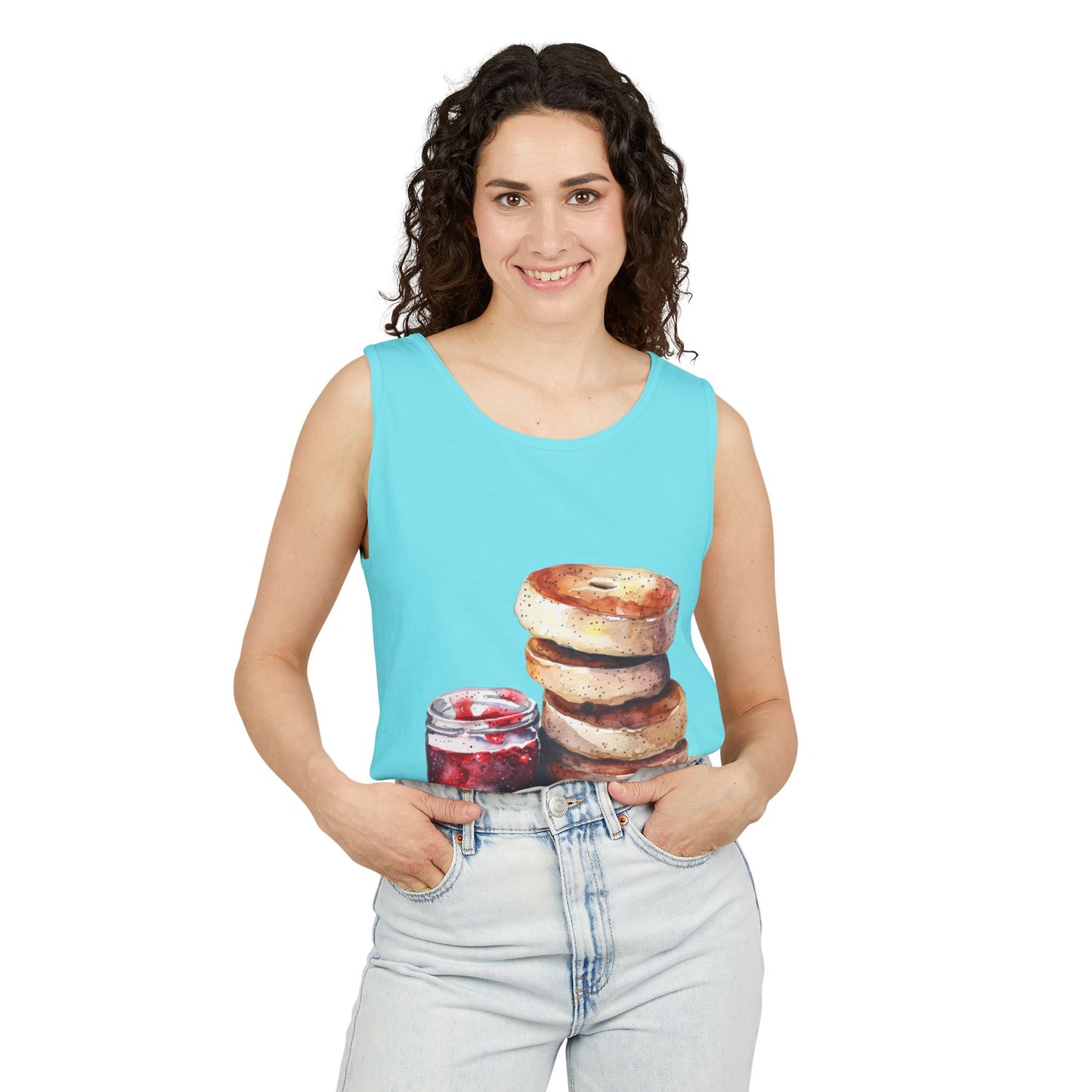 Unisex Garment-Dyed Tank Top - A Taste of the Crown - British Royal Food Heritage