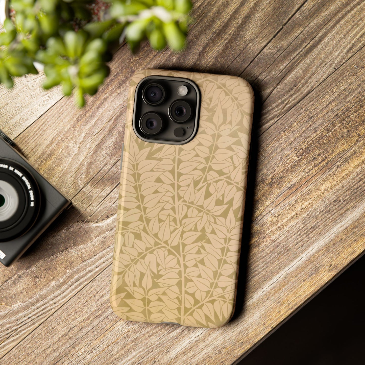 Nature-Inspired Phone Case, Botanical Phone Cover, Eco-Friendly Case, Stylish Protective Cover, Floral iPhone Case