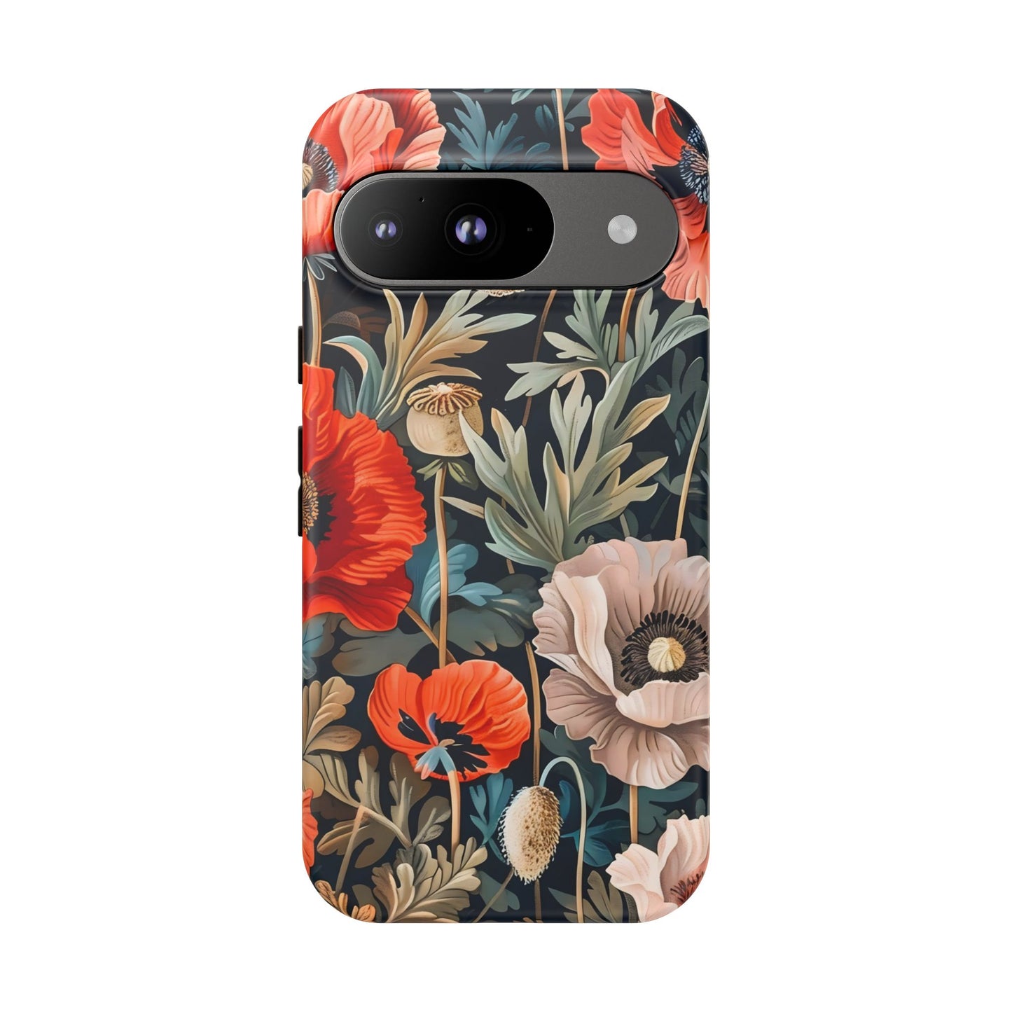 Floral Phone Case - Tough Cases, Flower Design, Chic Tech Accessories, Stylish Gifts, Unique Phone Protectors