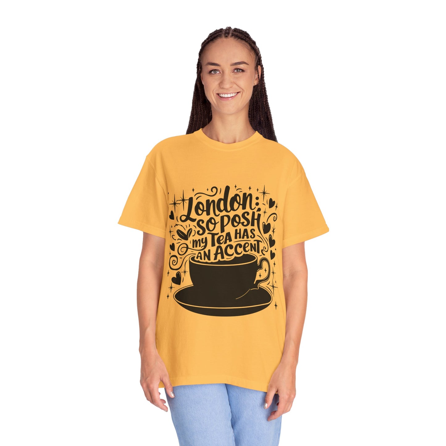 Unisex Garment-Dyed T-shirt - London's Nostalgic Tea