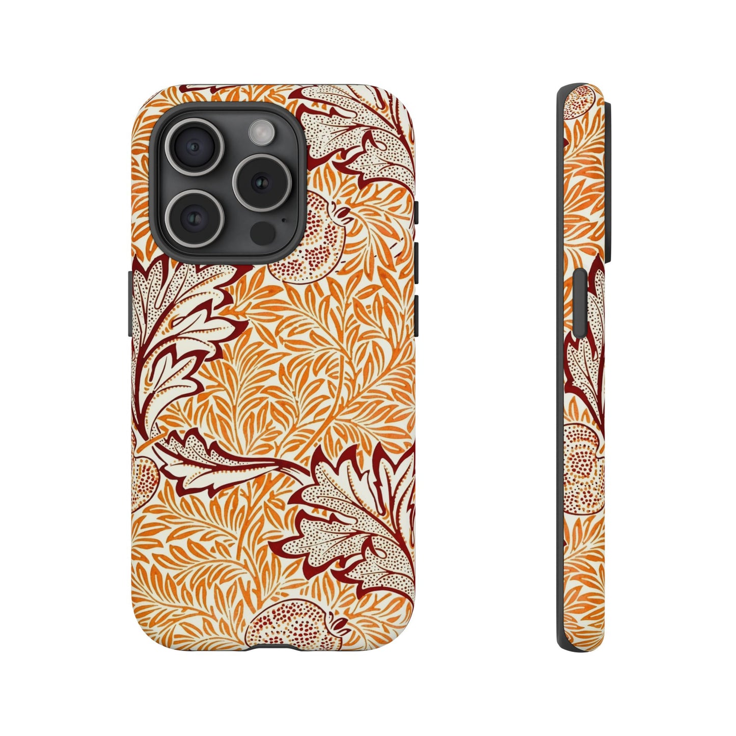 Stylish Phone Case, Tough Cases with Floral Design, Protective Cover, Gift for Her, Cute Phone Accessory