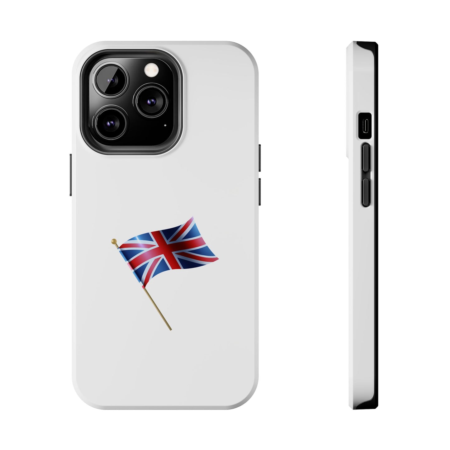 Union Jack Tough Phone Cases, Durable Phone Covers, British Flag Cases, UK Pride Accessories, Gift for Travelers