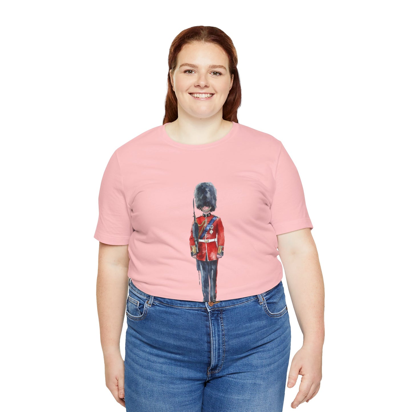 Unisex Jersey Short Sleeve Tee - Echoes of Valor - Red Jacket at Bodmin Keep