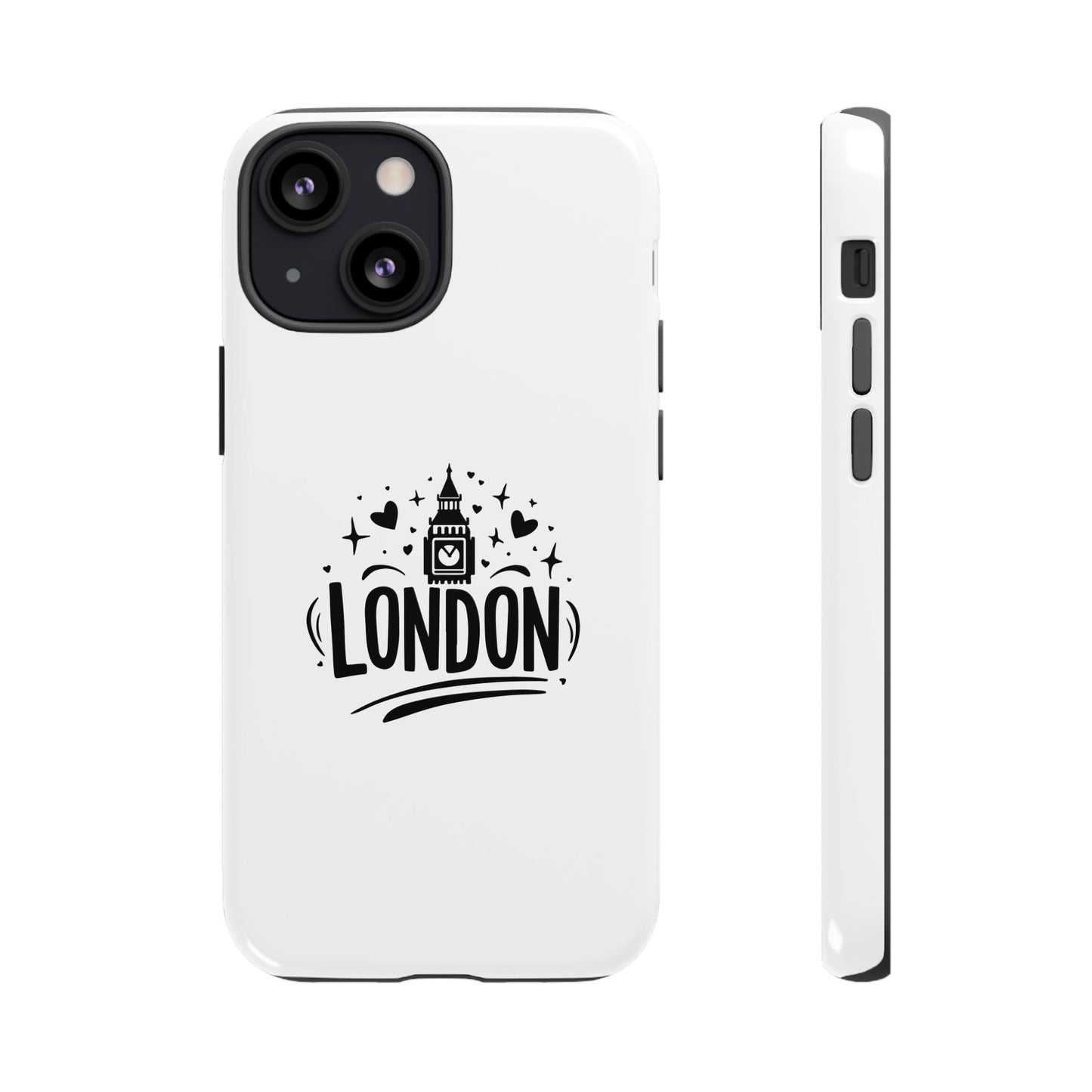 Stylish Phone Case for London Lovers, London Gift, Travel Accessory, Unique Smartphone Case, Cityscape Phone Cover