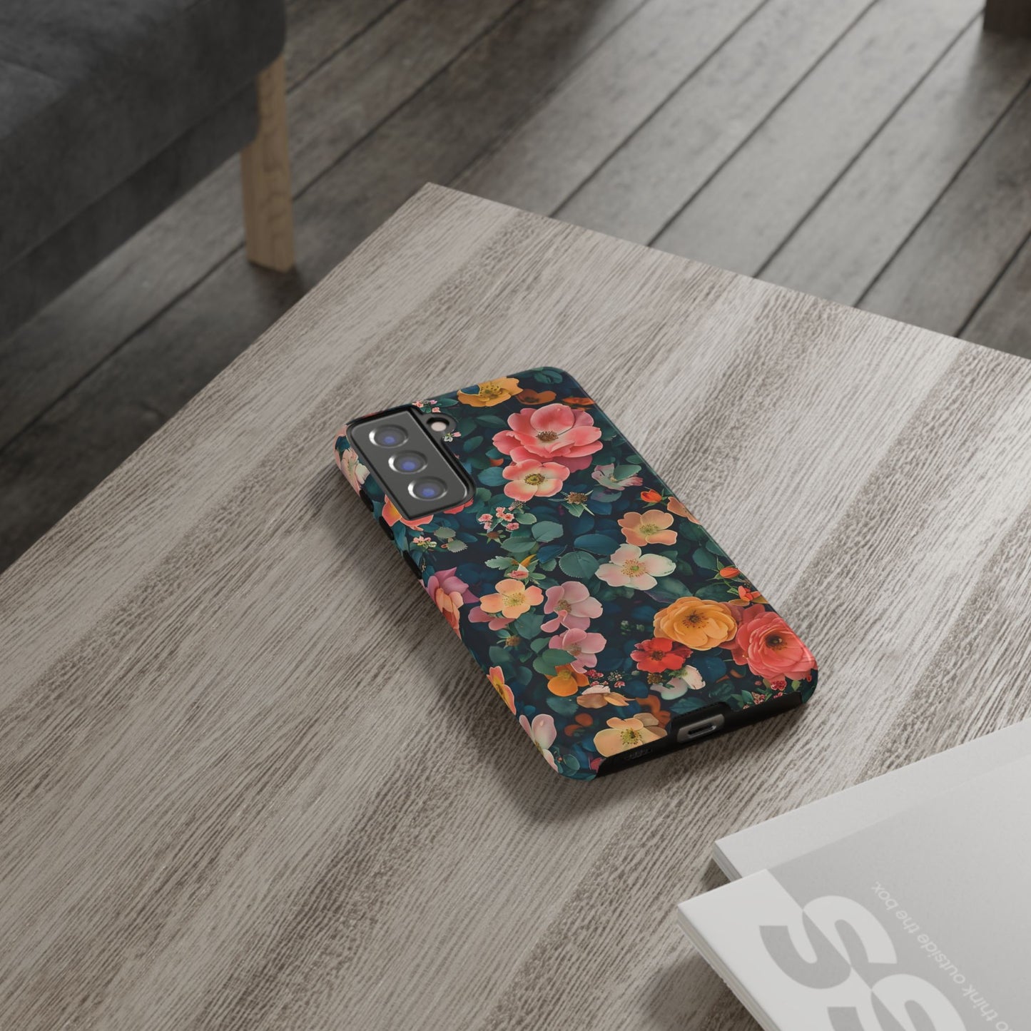 Floral Phone Case | Tough Cases | Stylish Protection, Flower Design, Gift for Her, Trendy Accessory, Cute Phone Covers, Spring Vibe
