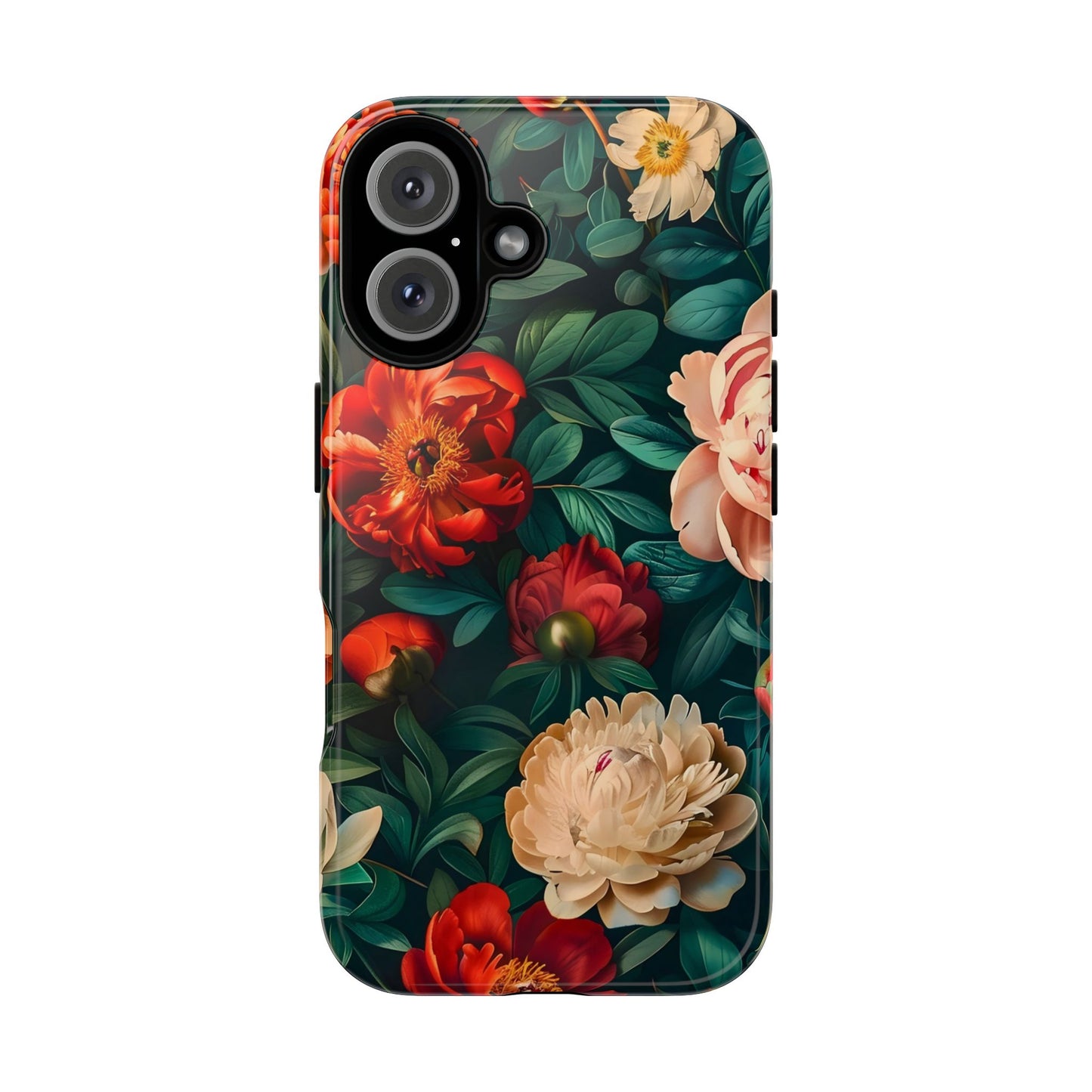 Floral Phone Case - Tough Cases, Vibrant Protection, Gift for Her, Cute Floral Design, Trendy Accessory, Perfect for Spring