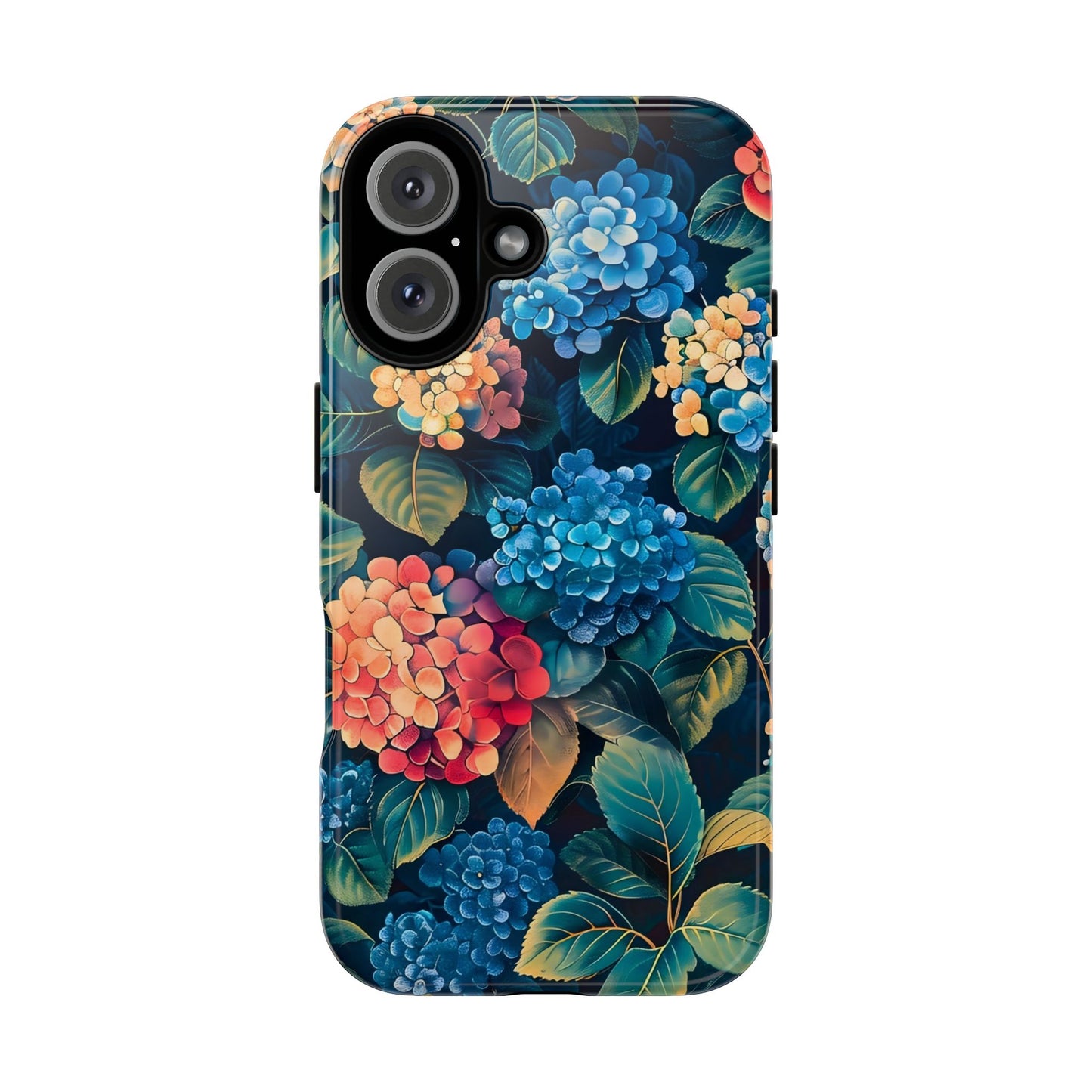 Floral Phone Case, Stylish Tough Case for Gardener Gift, Flower Lover Accessory, Pretty Floral Design, Protective Case