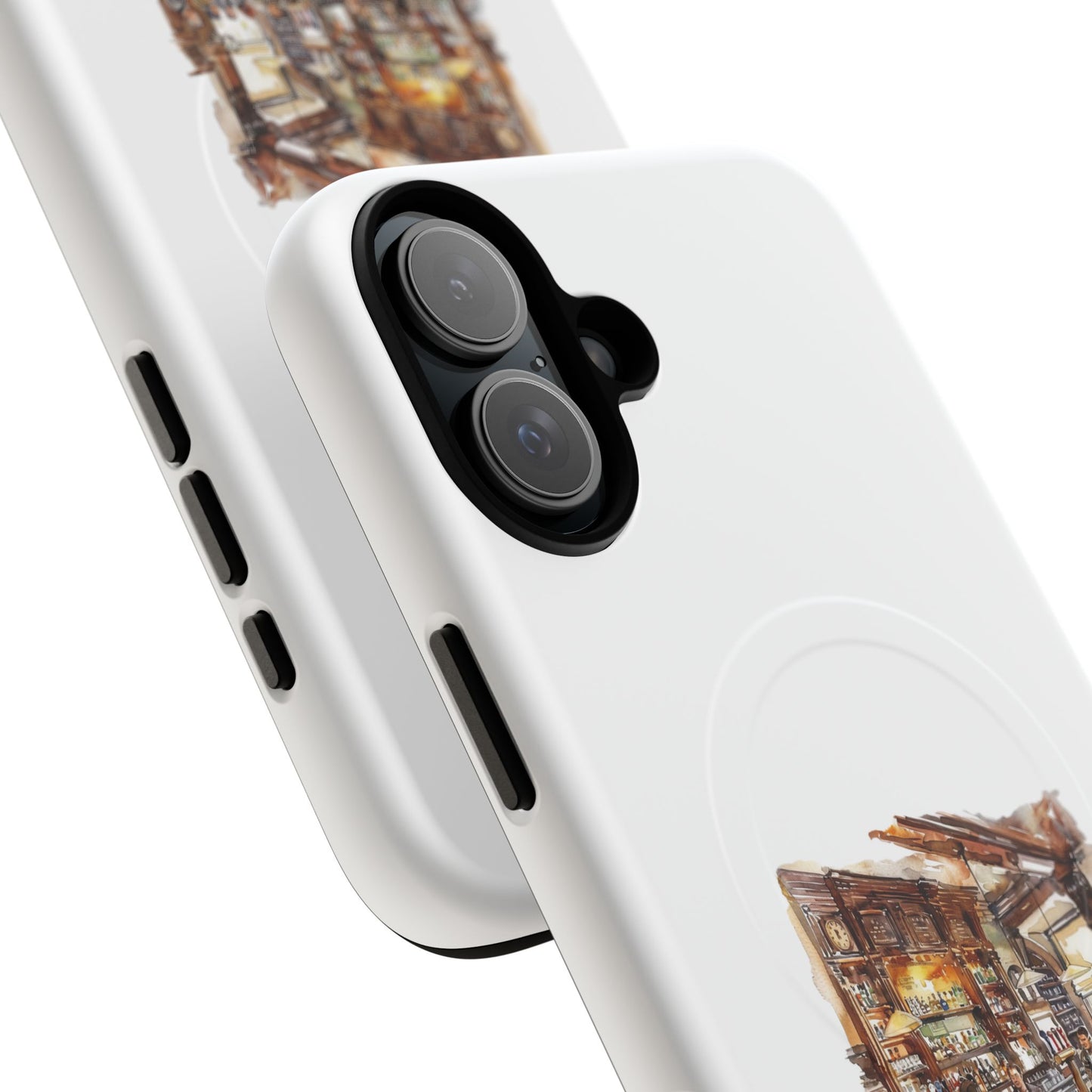 Artistic Tough Magnetic Phone Case for Secure Style, Protective Cover, Customizable Gift, Unique Accessories, Everyday Use