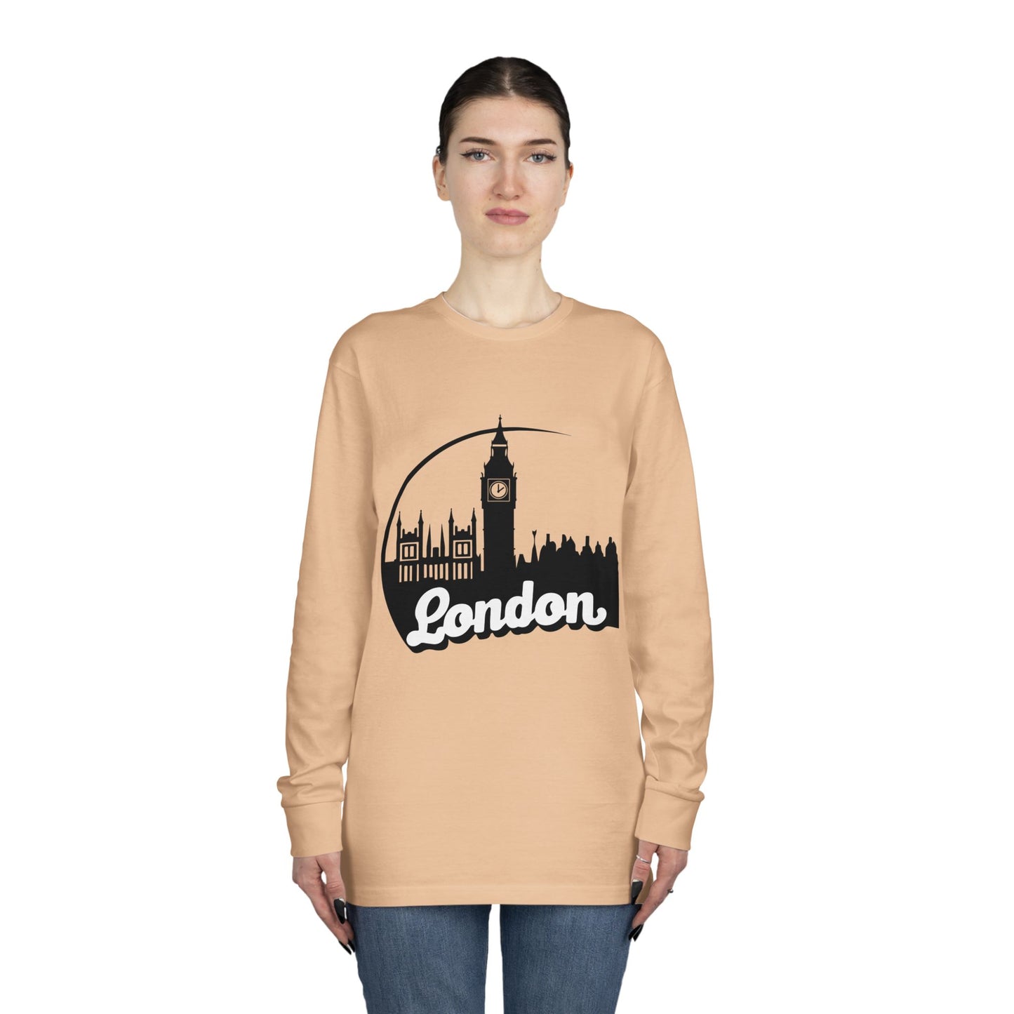 Long Sleeve Crewneck Tee - Stylish London