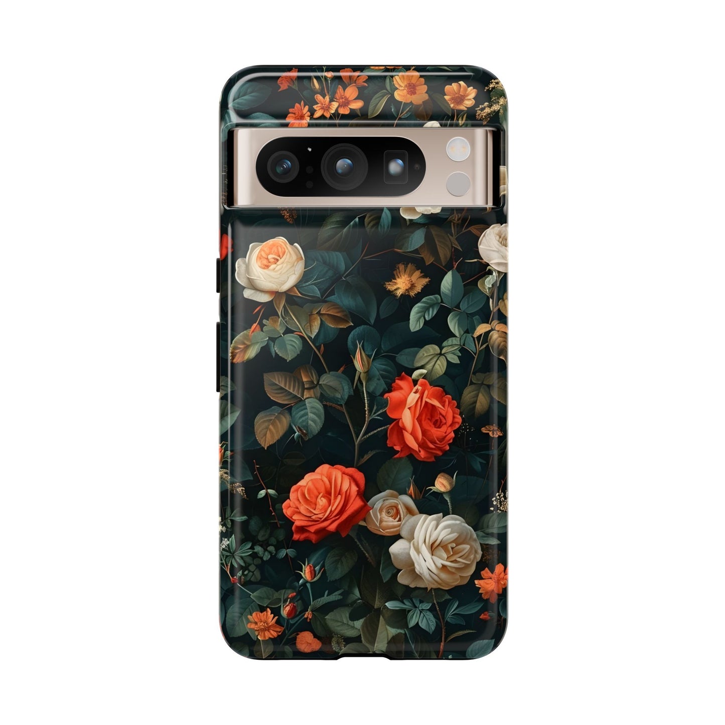 Floral Phone Case | Tough Cases with Elegant Design | Gift for Her, Mother's Day, Birthdays, Personalized, Trendy Tech Accessories