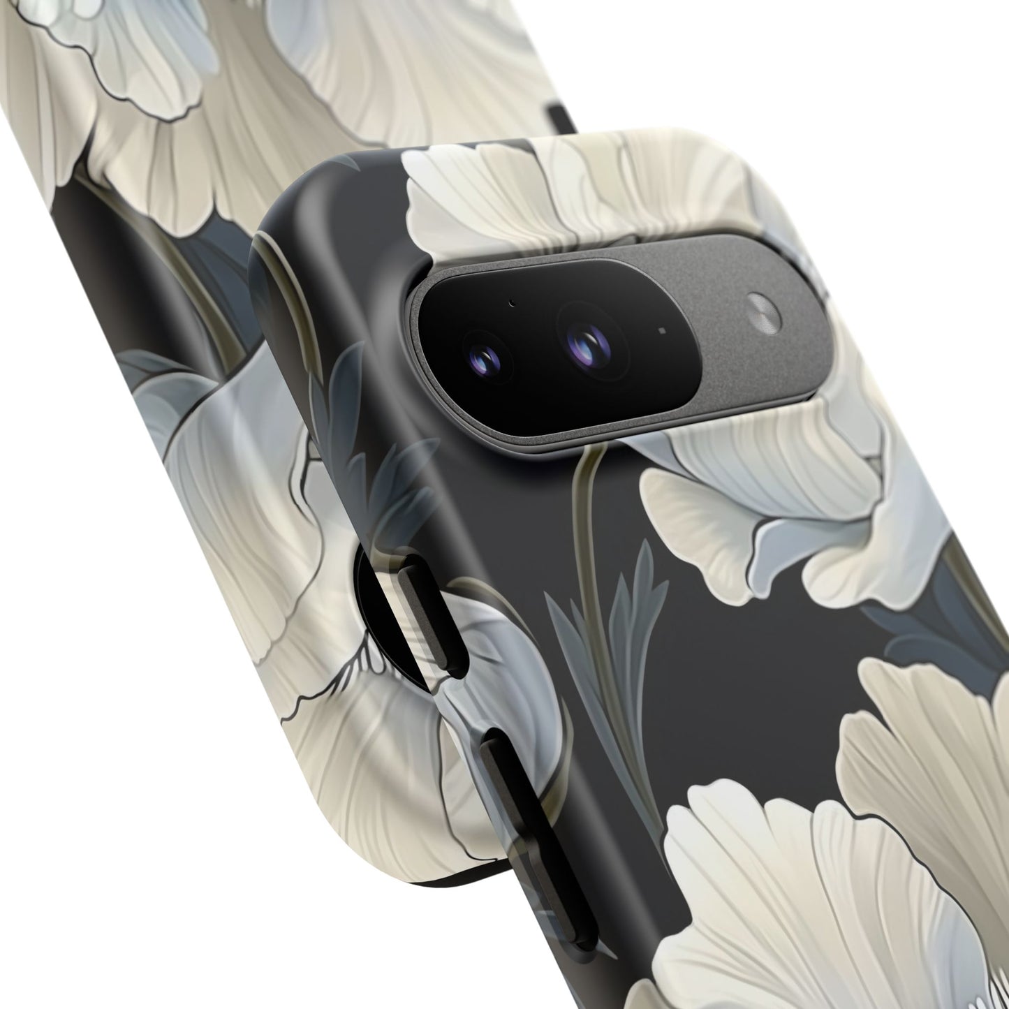 Floral Phone Case, Tough Cases for Women, Stylish Phone Cover, Floral Design Phone Protector, Nature Inspired Tech Accessories