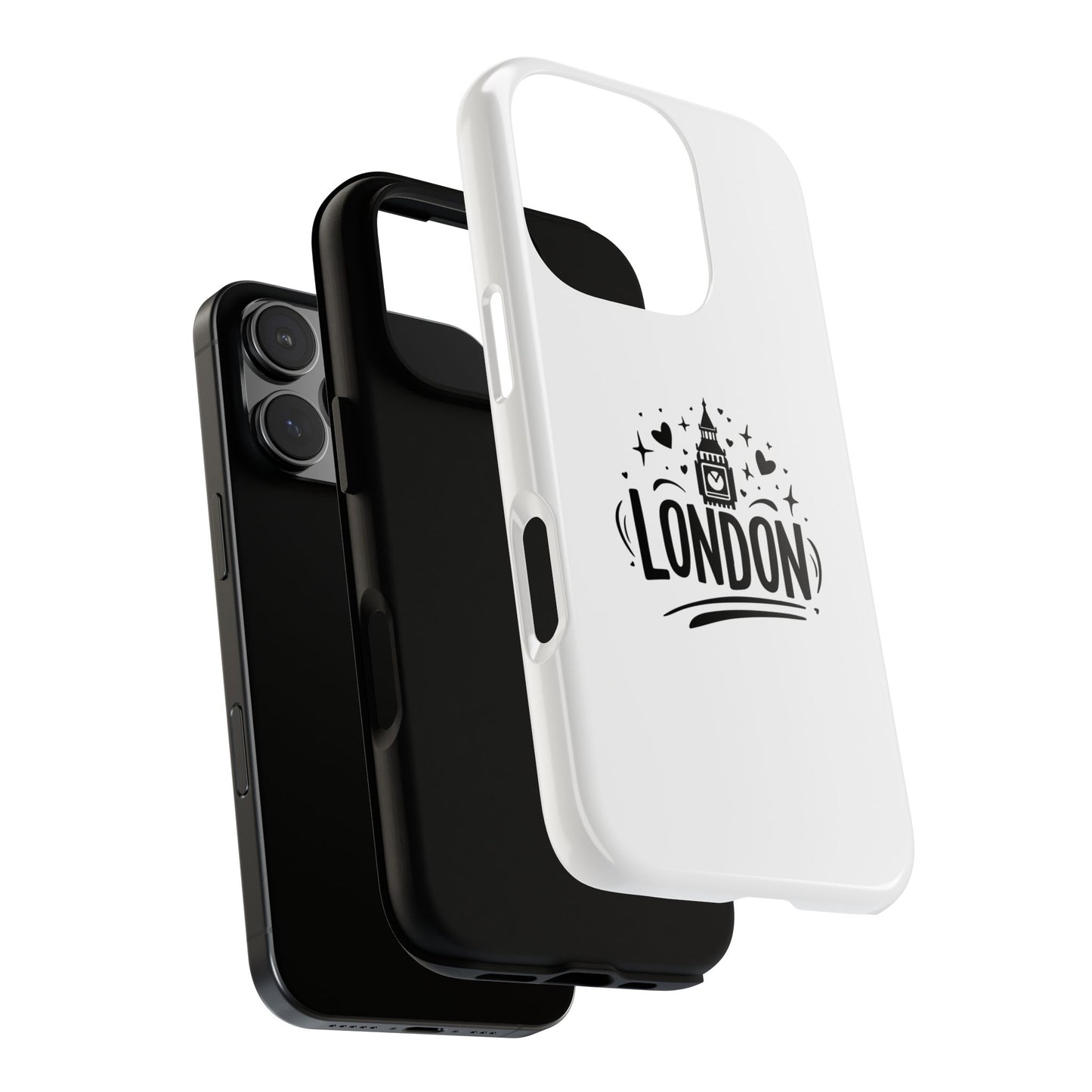Stylish Phone Case for London Lovers, London Gift, Travel Accessory, Unique Smartphone Case, Cityscape Phone Cover