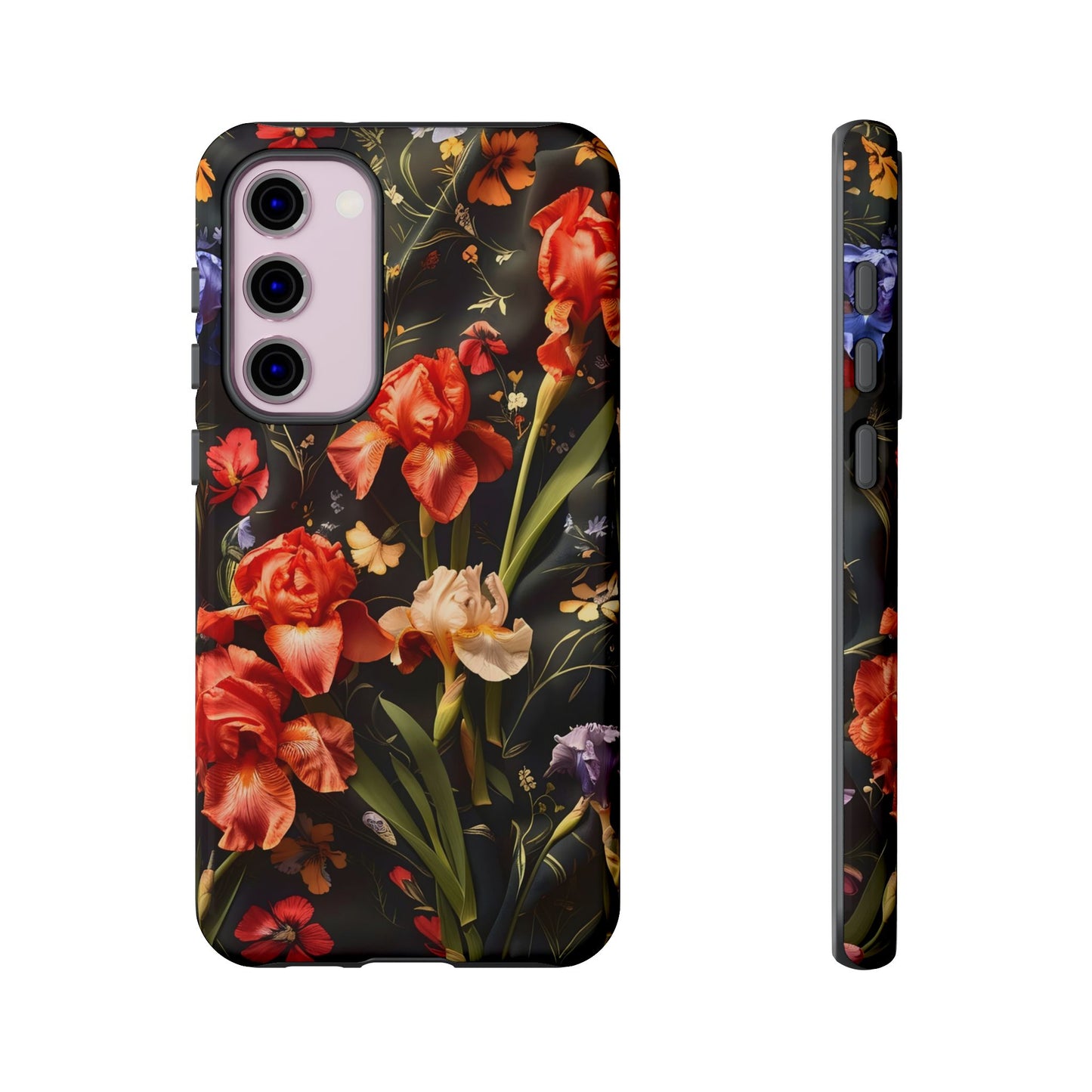 Floral Tough Case for Phone, Durable Protective Phone Cover, Gift for Flower Lovers, Phone Accessories, Spring Vibes