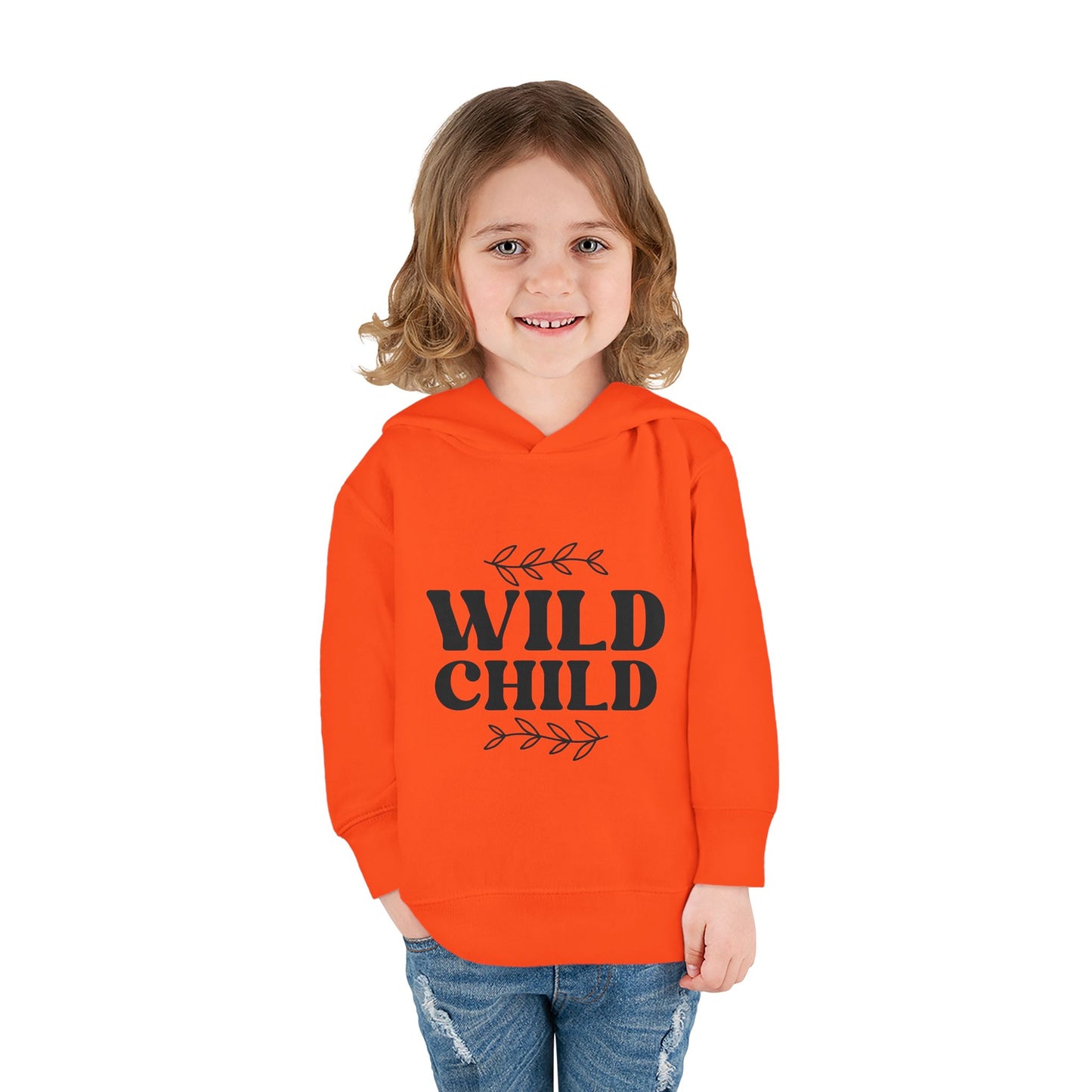 Wild Child Toddler Fleece Hoodie - Cozy and Playful Kids Apparel