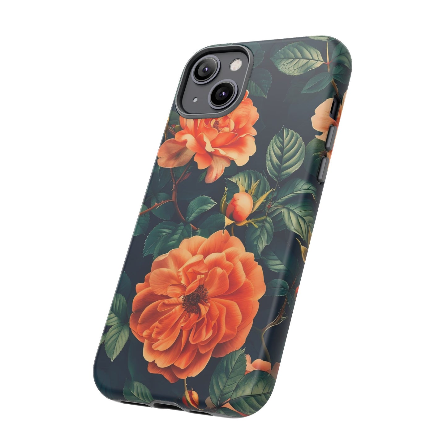 Floral Phone Case, Tough Cases for Nature Lovers, Botanical Design, Phone Protection, Gift for Her, Trending Floral Accessories