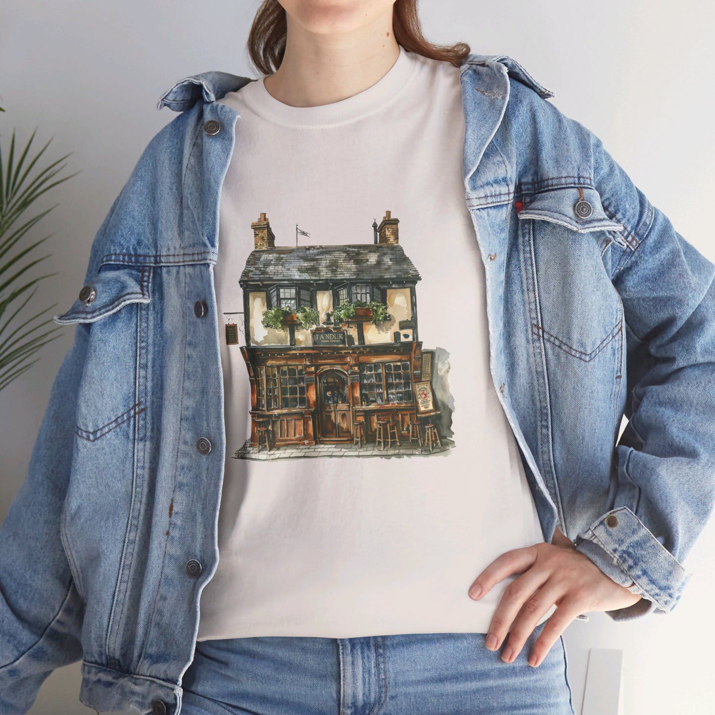 Vintage British House - Classy Unisex Heavy Cotton T-Shirt