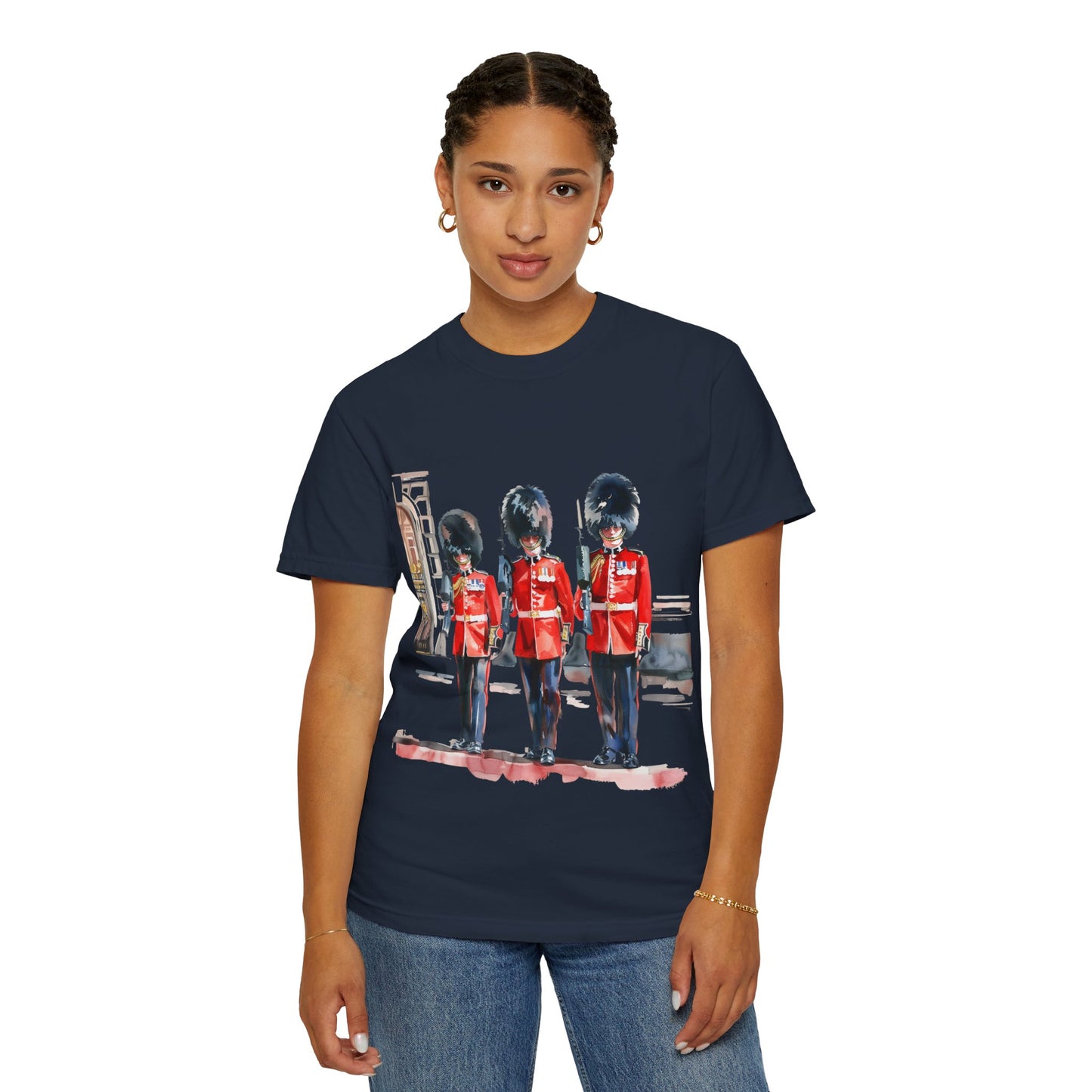 Unisex Garment-Dyed T-shirt - In Honor of Tradition - The Red Jacket Exhibit