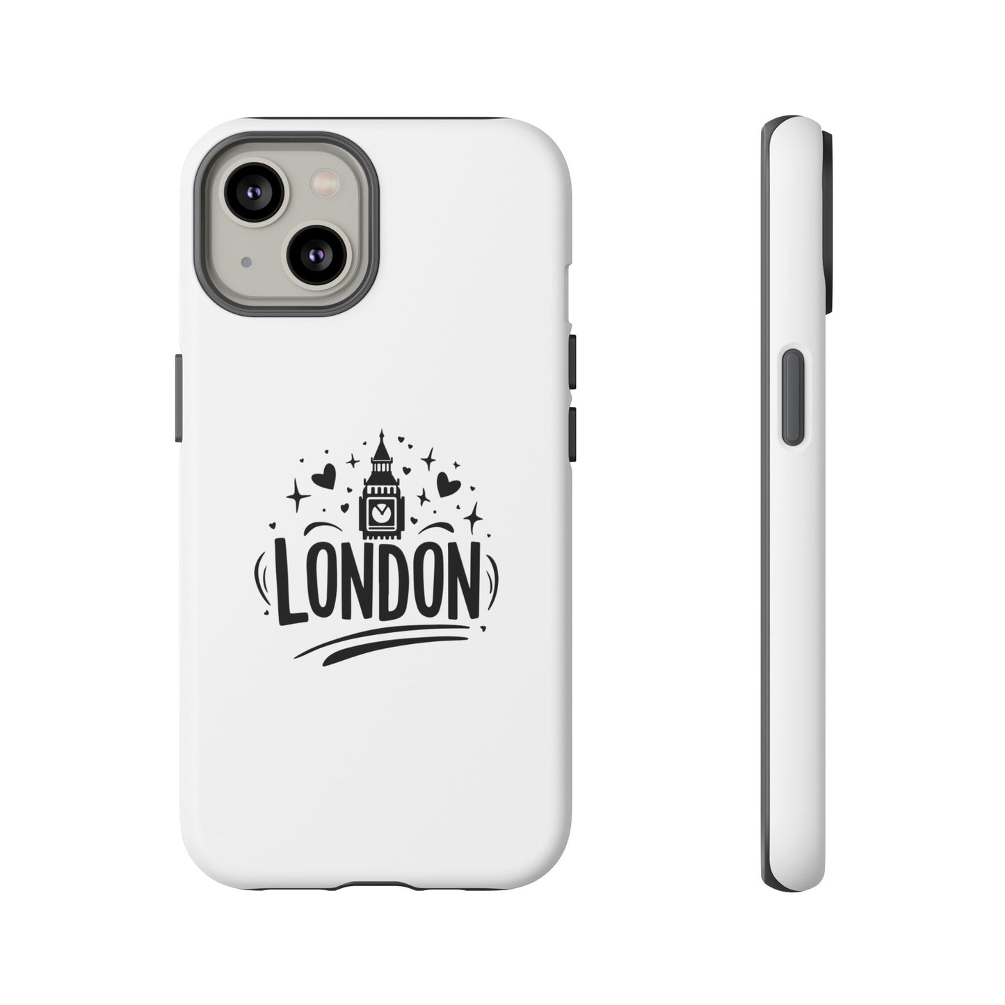 Stylish Phone Case for London Lovers, London Gift, Travel Accessory, Unique Smartphone Case, Cityscape Phone Cover