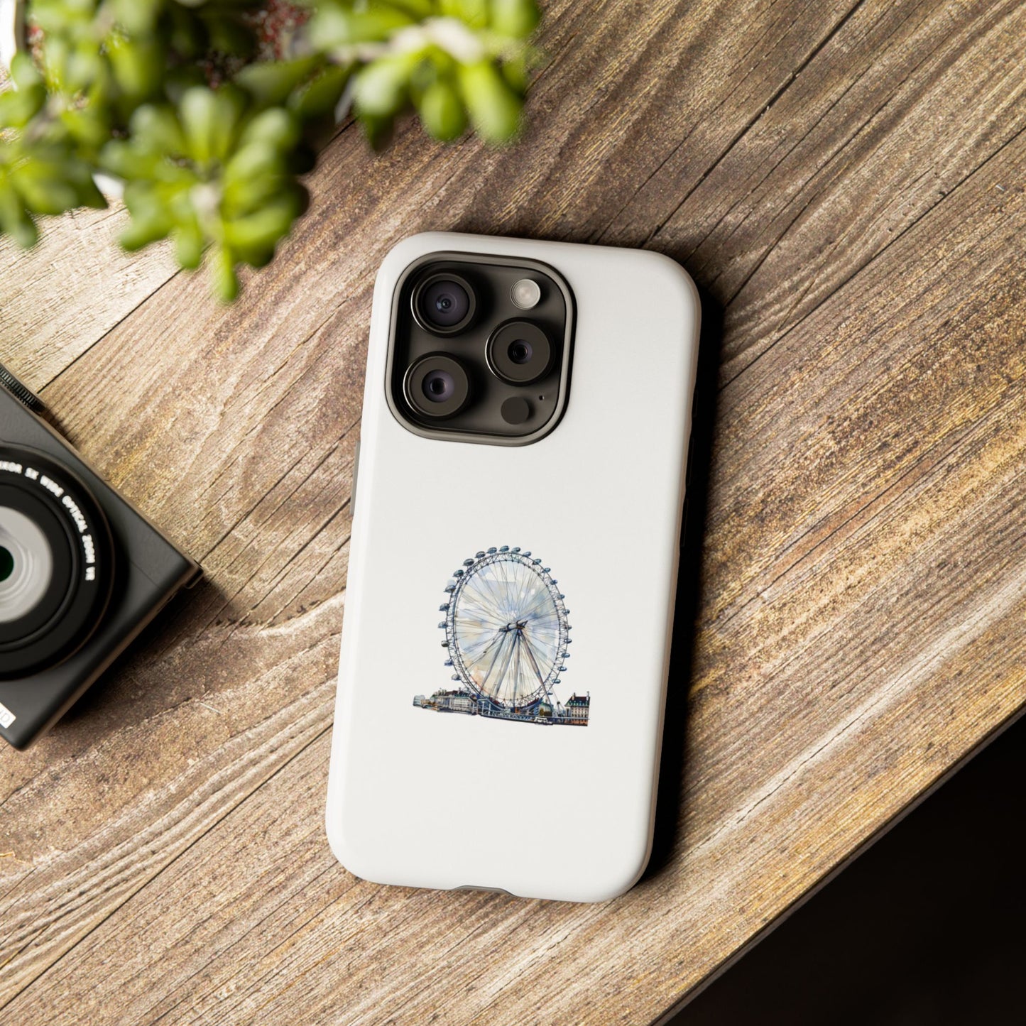 Stylish Phone Case with Ferris Wheel Design