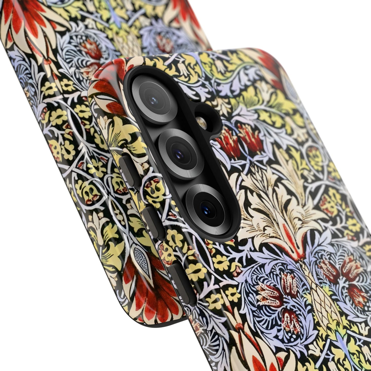 Stylish Phone Case - Floral Design, Tough Cases, Gift for Her, Phone Accessories, Trendy Tech, Unique Cell Phone Cover