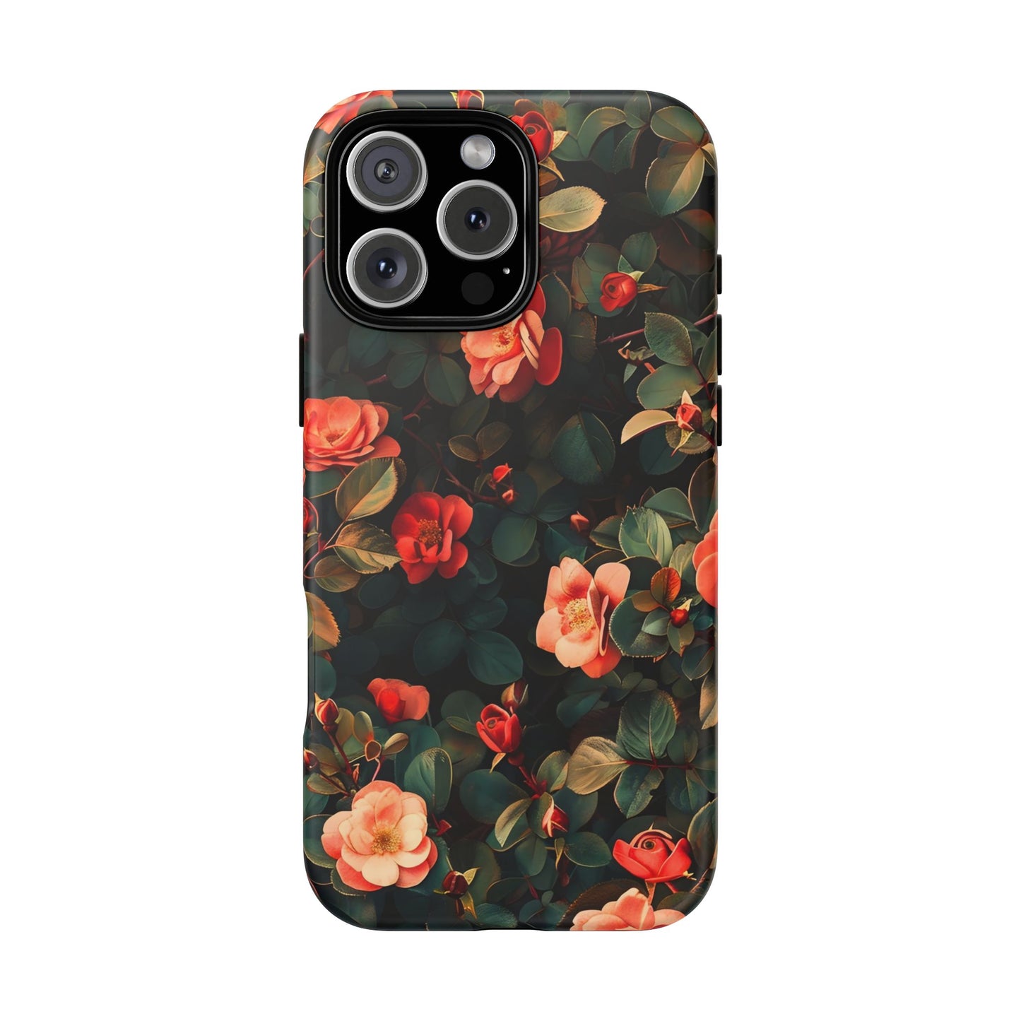Floral Phone Case - Elegant Floral Design, Tough Protective Case, Perfect Gift for Her, Trendy Phone Accessories, Mother’s Day, Birthday
