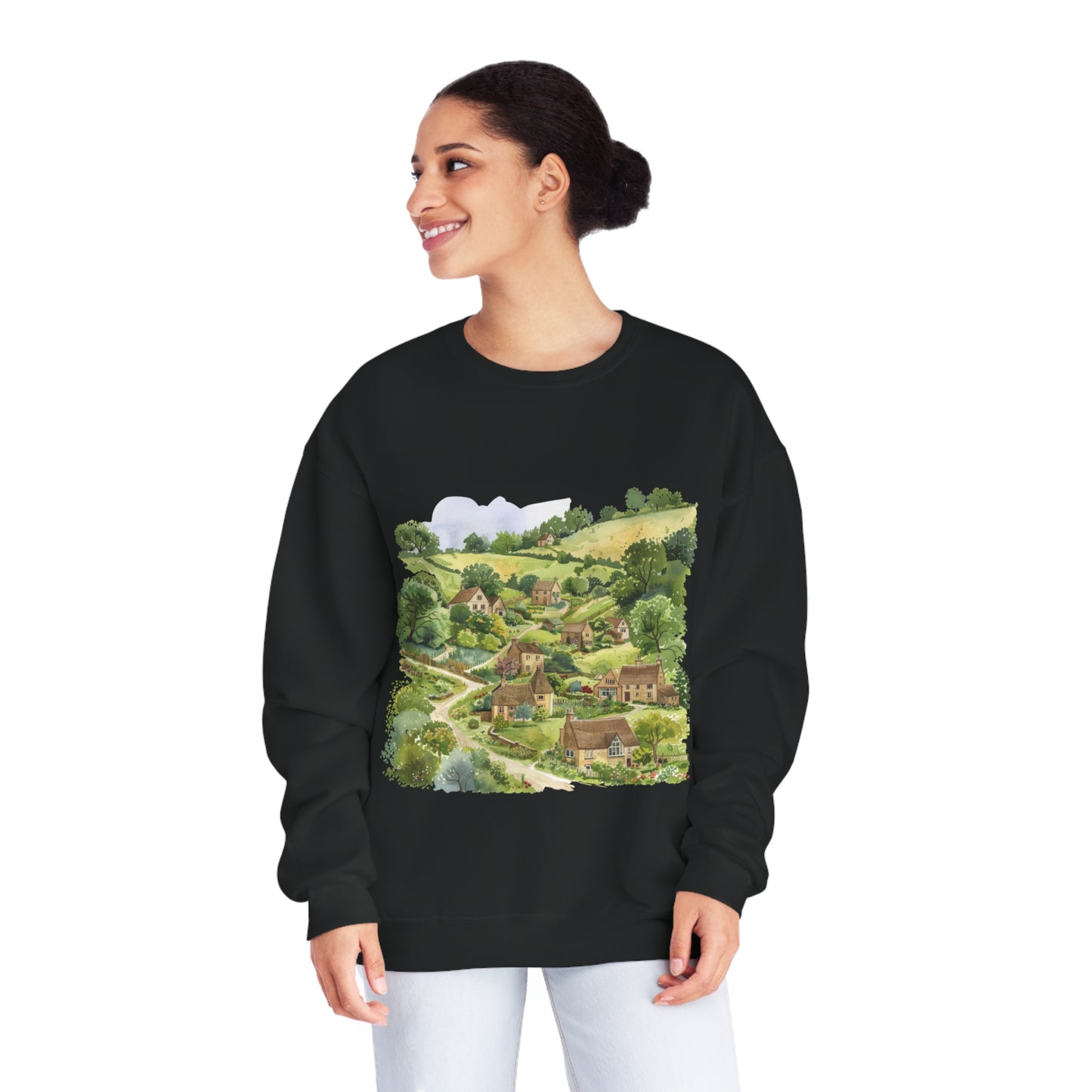 Unisex NuBlend® Crewneck Sweatshirt - Scenic Landscapes and Natural Beauty