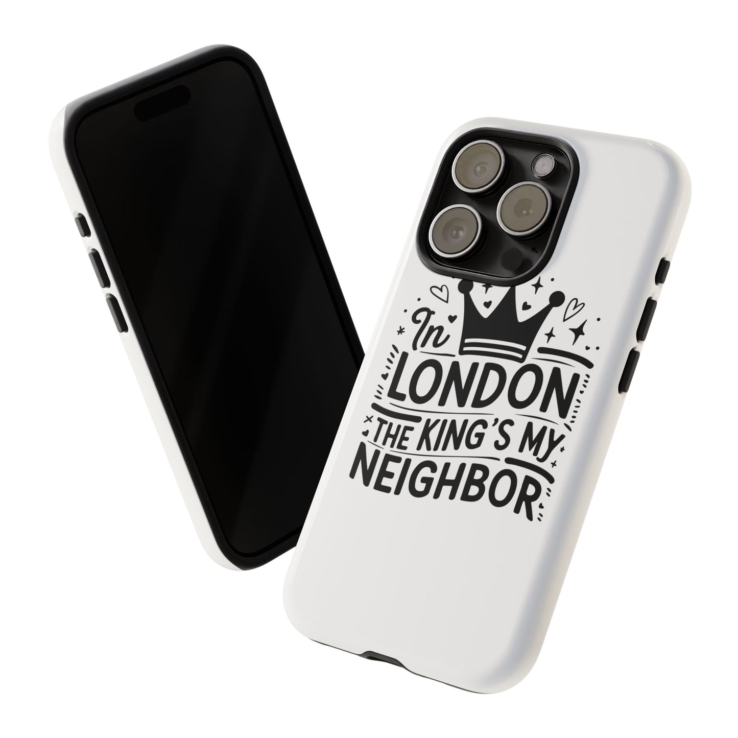 London's Neighbour Phone Case | Royalty Design for Travelers, Gifts for Friends, British Souvenir, Phone Accessory, Stylish Protection