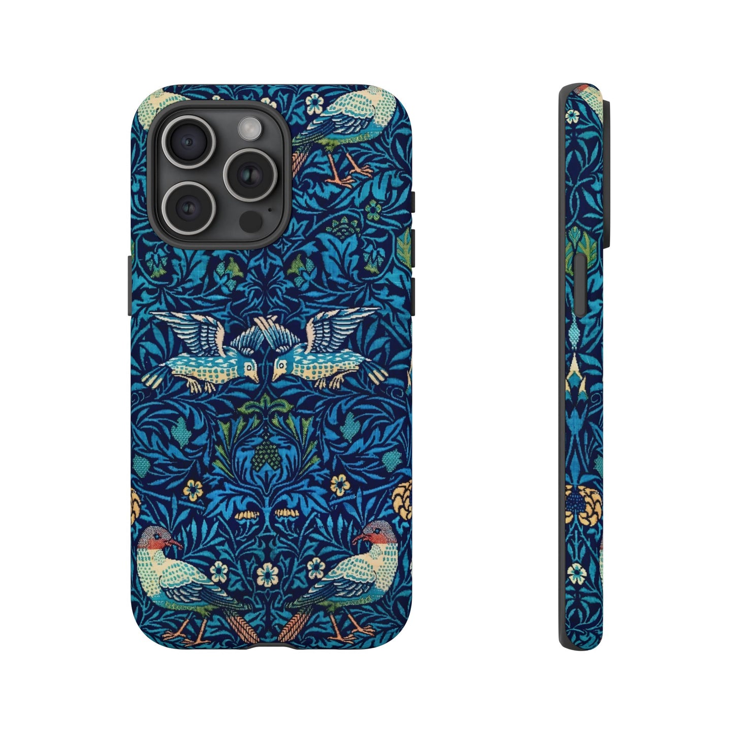 Elegant Bird Pattern Phone Case | Nature Lover Gift, Stylish Mobile Cover, Floral Design, Eco-Friendly, Unique Cell Phone Protector