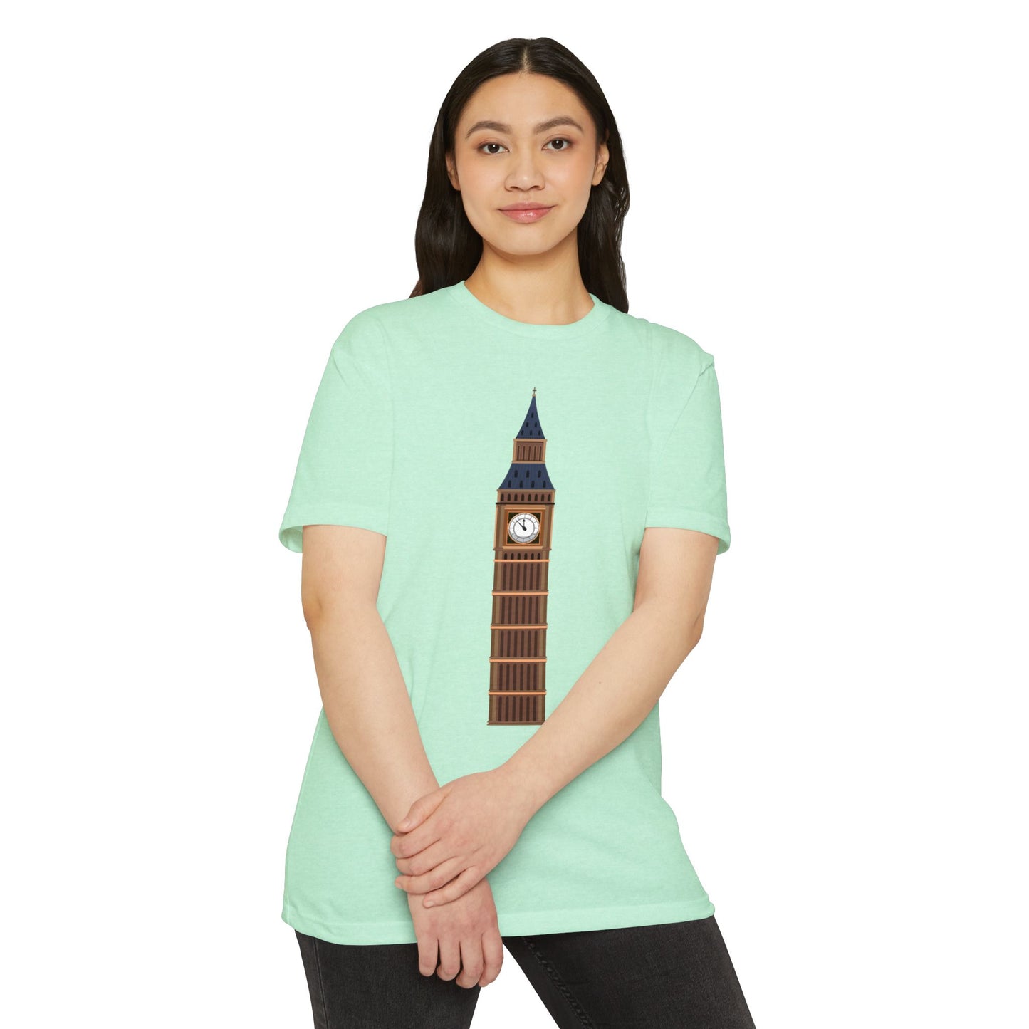 Unisex CVC Jersey T-shirt - Big Ben - The Heartbeat of London
